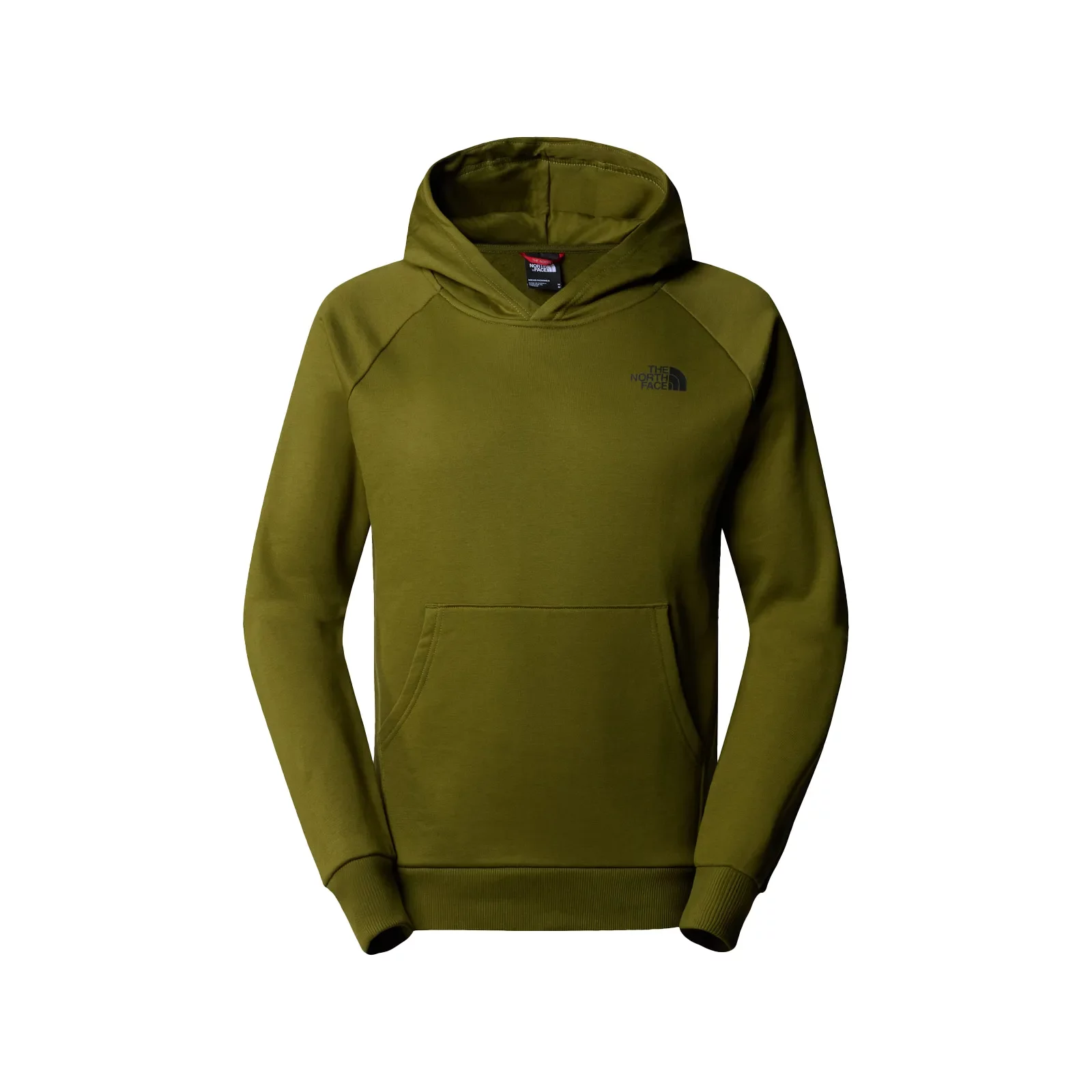 Bluzy The North Face Raglan Redbox Hoodie 'Forest Green