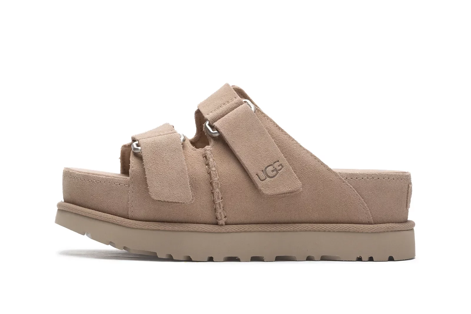 UGG|SLIPPERS (GOLDENSTAR HI SLIDE - SAND (1155458)) Obuwie UGG Goldenstar Hi Slide W 'Sand' (1155458-SAND) | WSS