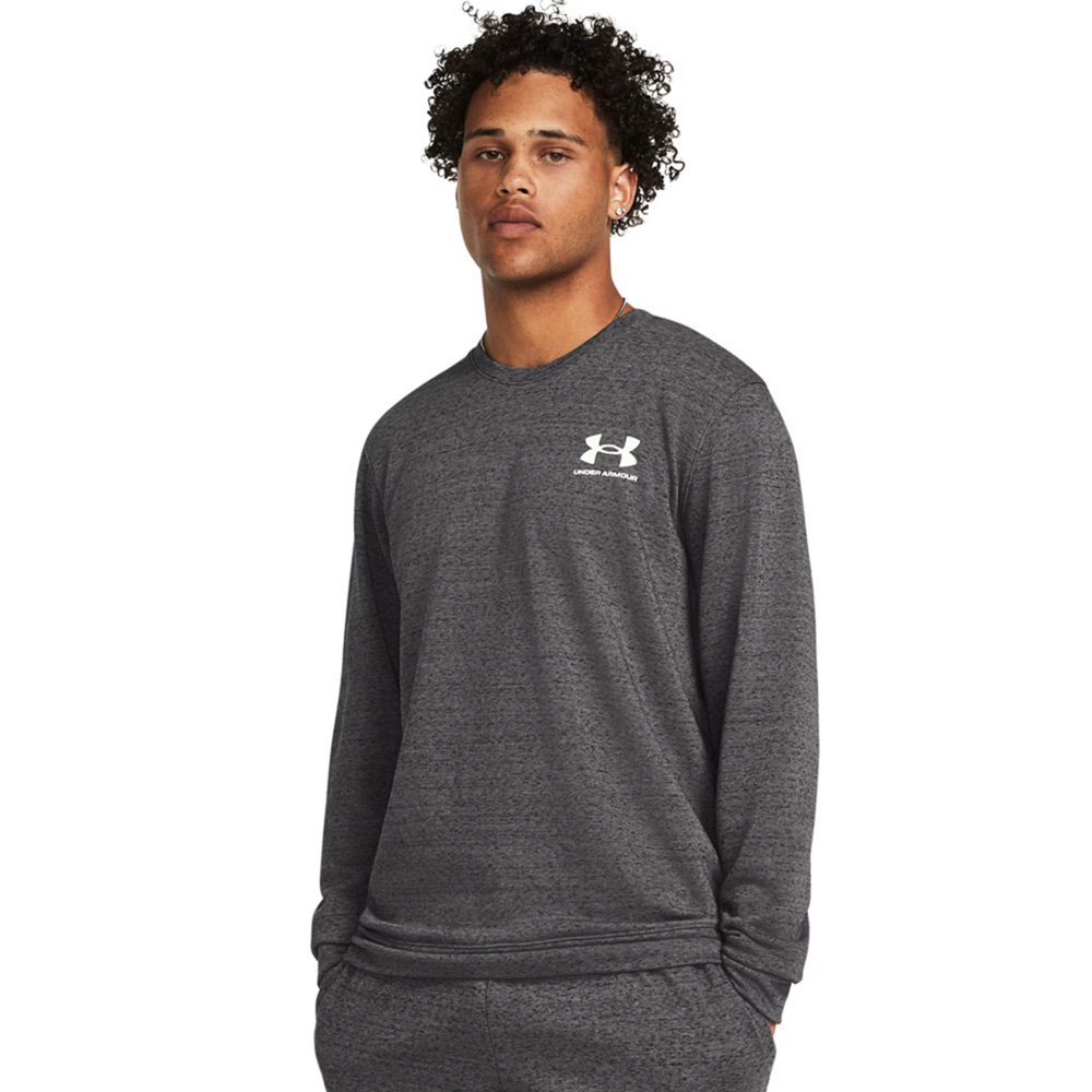 Grey Gray Under Armour Sweatshirt Under Armour Rival Crew
