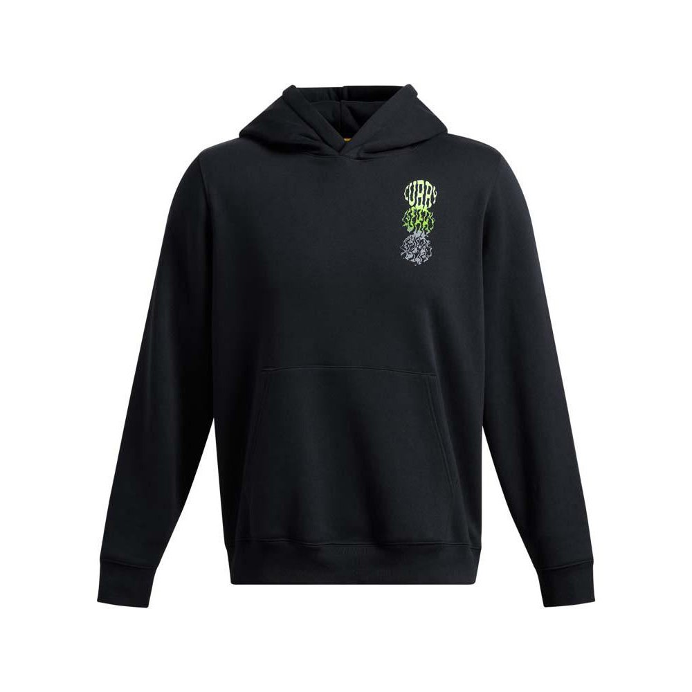 【UNDER ARMOUR× ステファン カリー】Curry Splash Hoodie Under Armor Curry Splash Graphic Hoodie Black [1387606-001