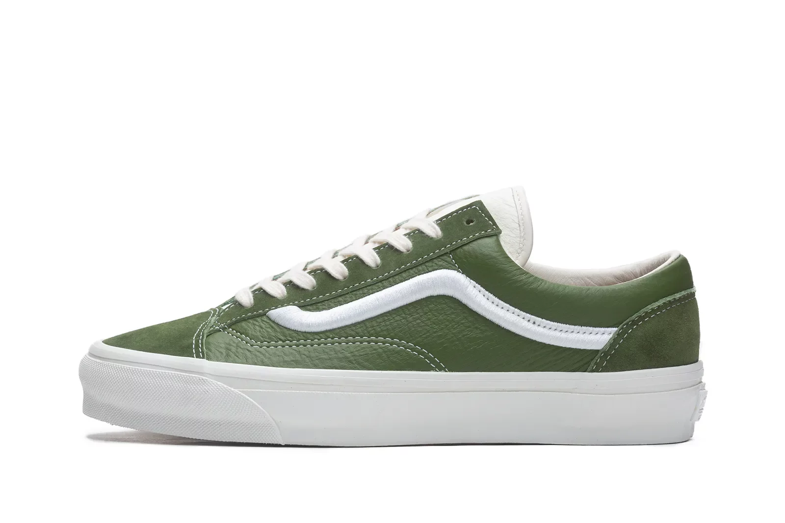 ★UNISEX★[Vans]STYLE 36 \"OS GRAIN LEATHER\" Buty VANS Style 36 Decon SF (black/white) | skateshop.pl