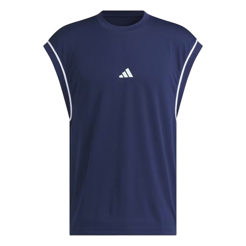 adidas Basketball All-World Sleeveless Tank Navy Blue