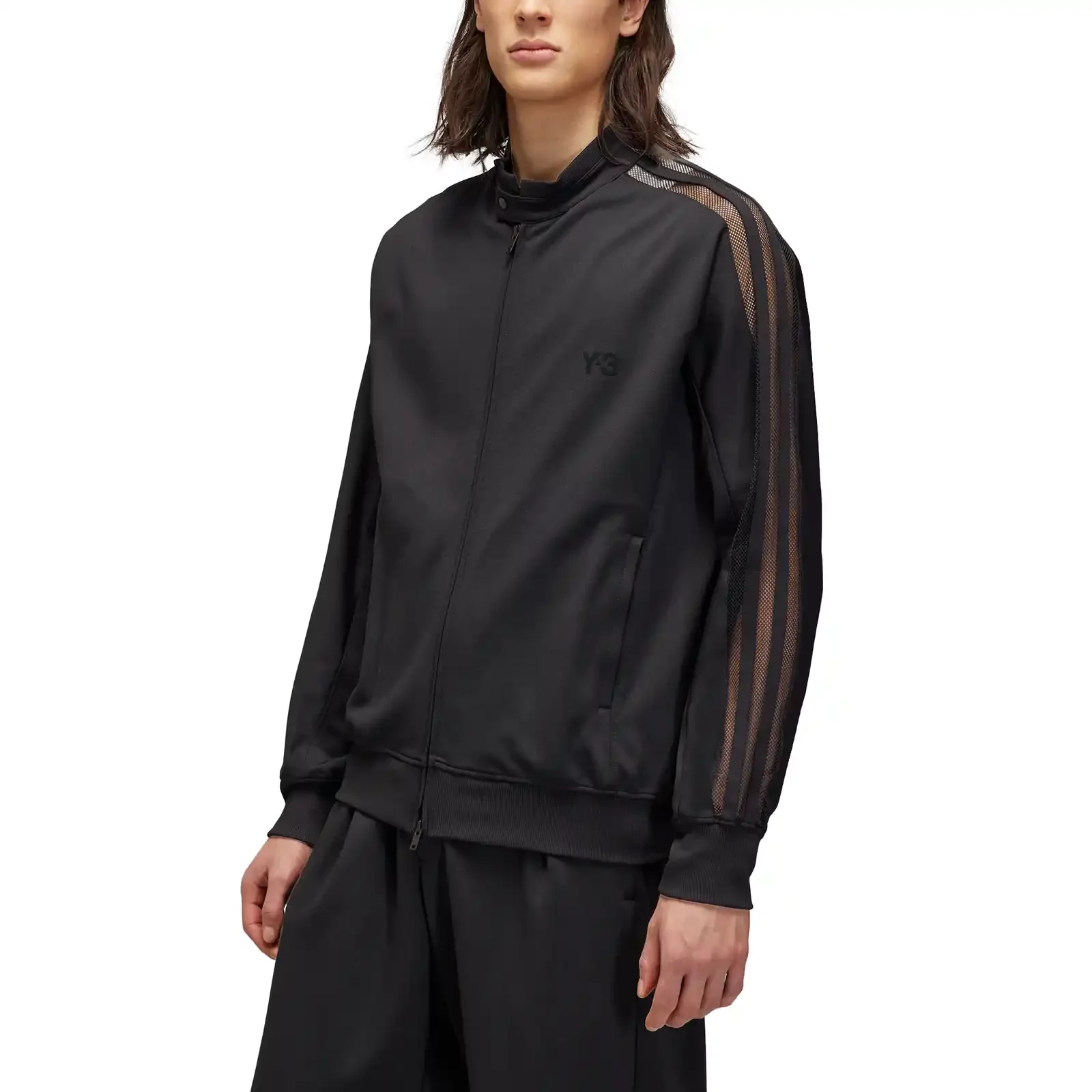 Sweatshirts adidas Y-3 3-Stripes Track Top 'Black' (JN4988