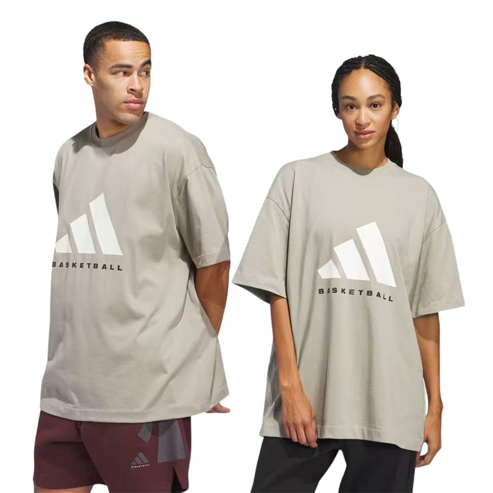 ◆adidas◆ Basketball Long Sleeve Tee Putty Beige JD6130 adidas Performance One Basketball Unisex Long Sleeve T-Shirt