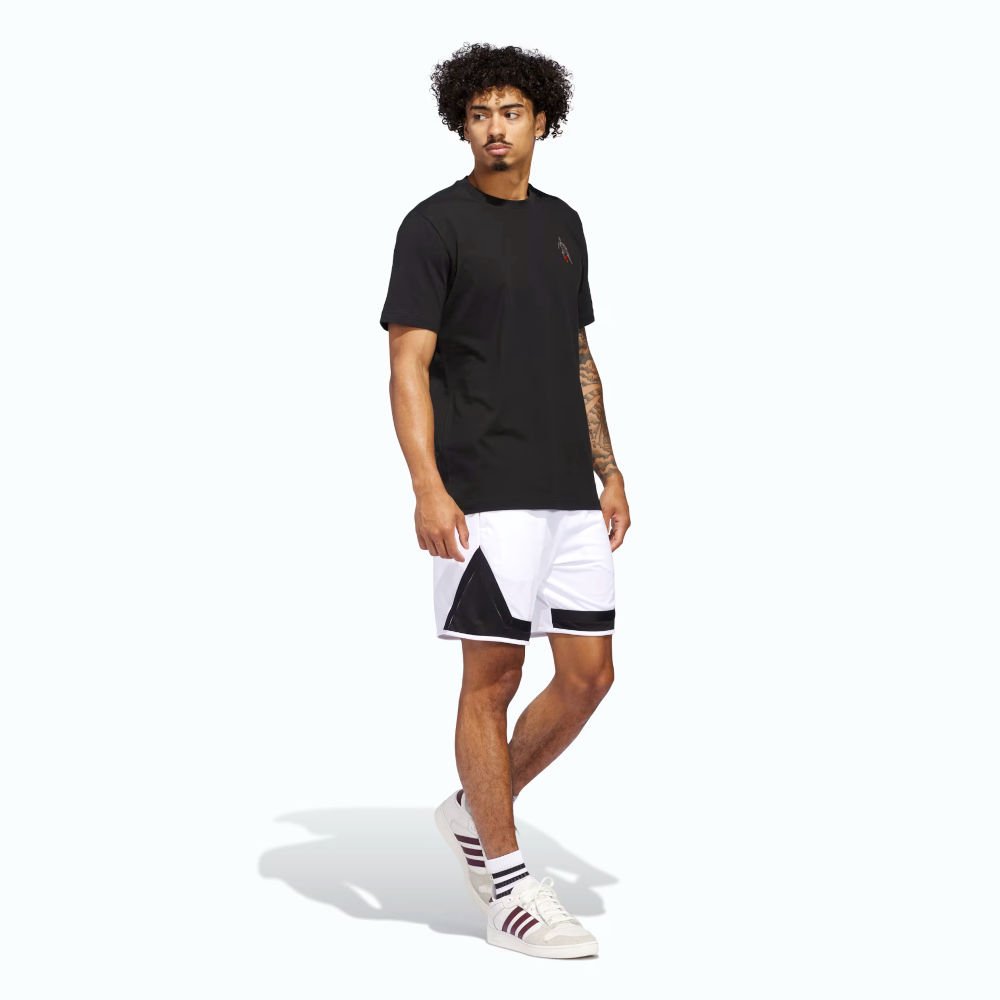 adidas Hoops for All Graphic T-shirt Black [JI7103] - skstore.eu