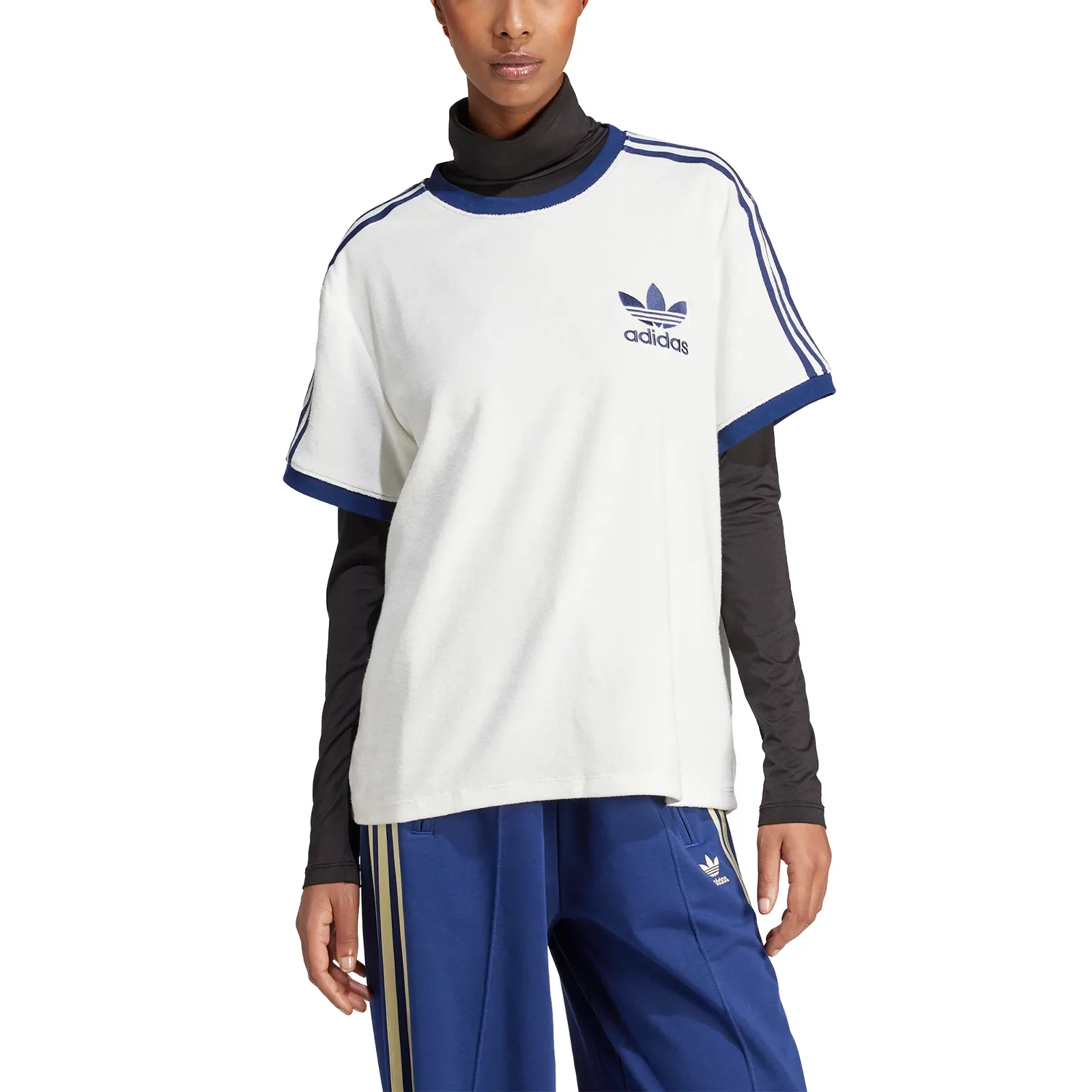 ★adidas★ Terry 3S Tee White IT9842 Koszulki adidas 3s Tee 'White' (IT9842) | WSS