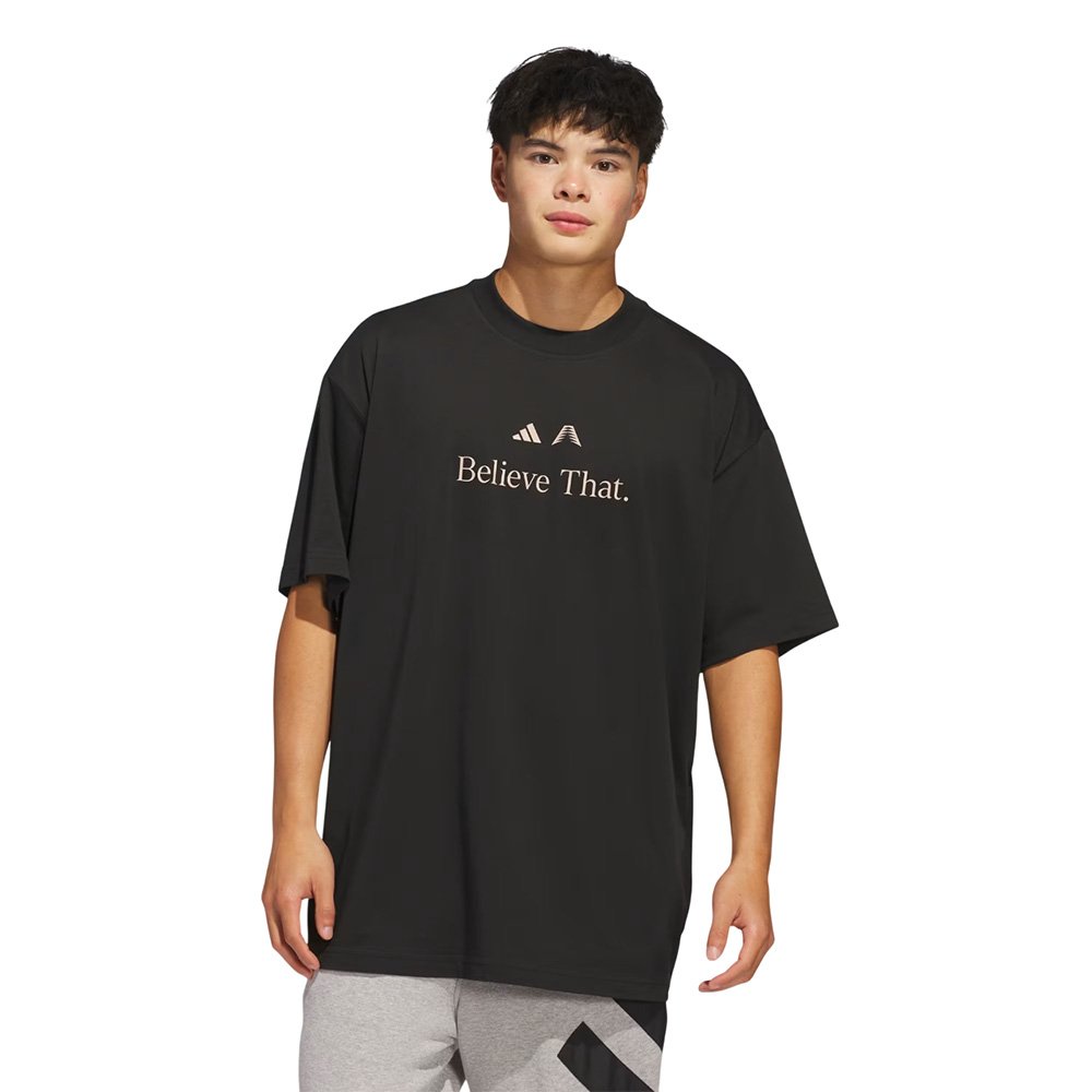 ★★Adairs★★ Anthony Edwards Short Sleeve Jersey Black JC7 adidas Performance Anthony Edwards Short Sleeve Jersey