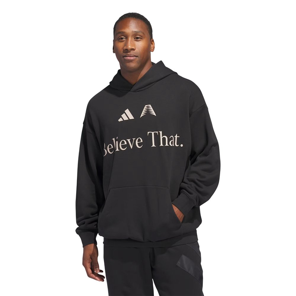 Adidas Anthony Edwards Believe That Sweatshirt Black [JW4293