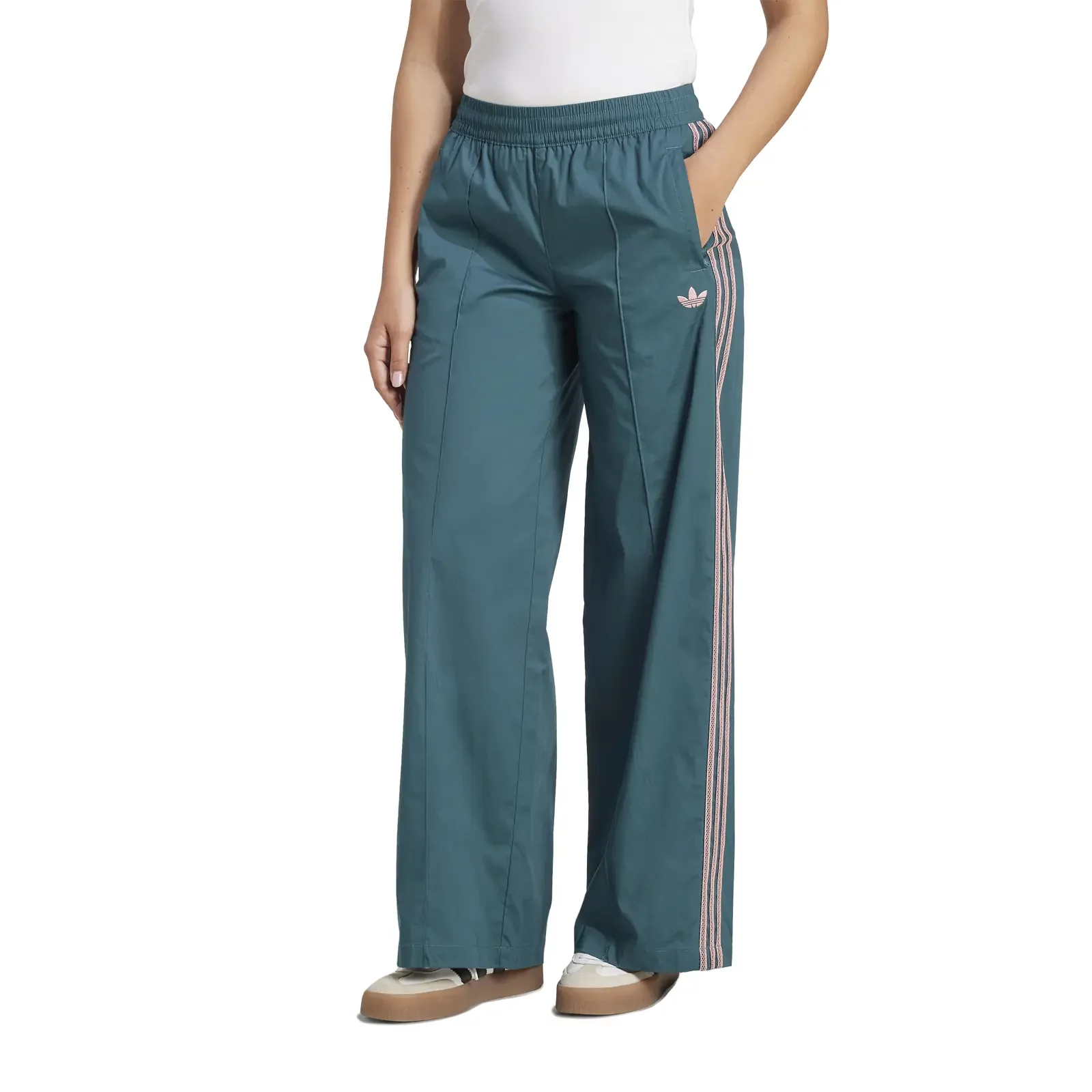 Pants and leggings adidas Wideleg Pant W 'Tech Green