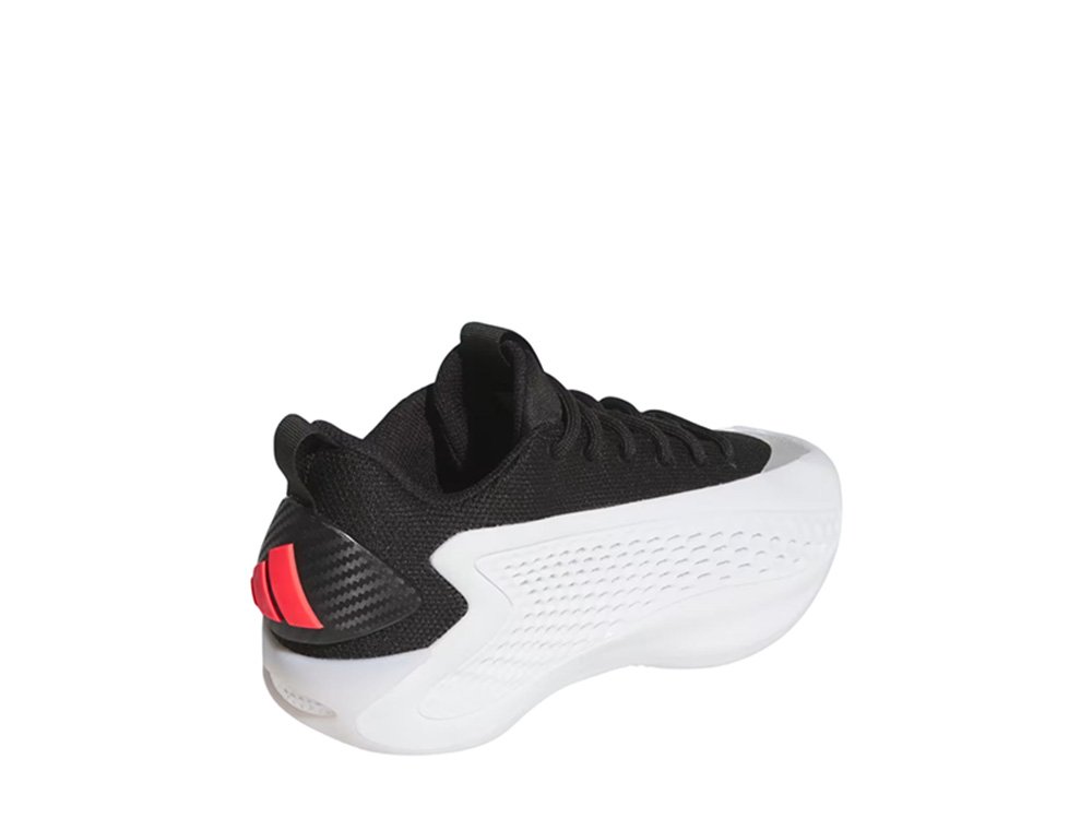 シューズ(男性用) ANTHONY EDWARDS 1 LOW WHITE/CORE BLACK adidas Men's Anthony Edwards 1 Low Basketball Shoes – League