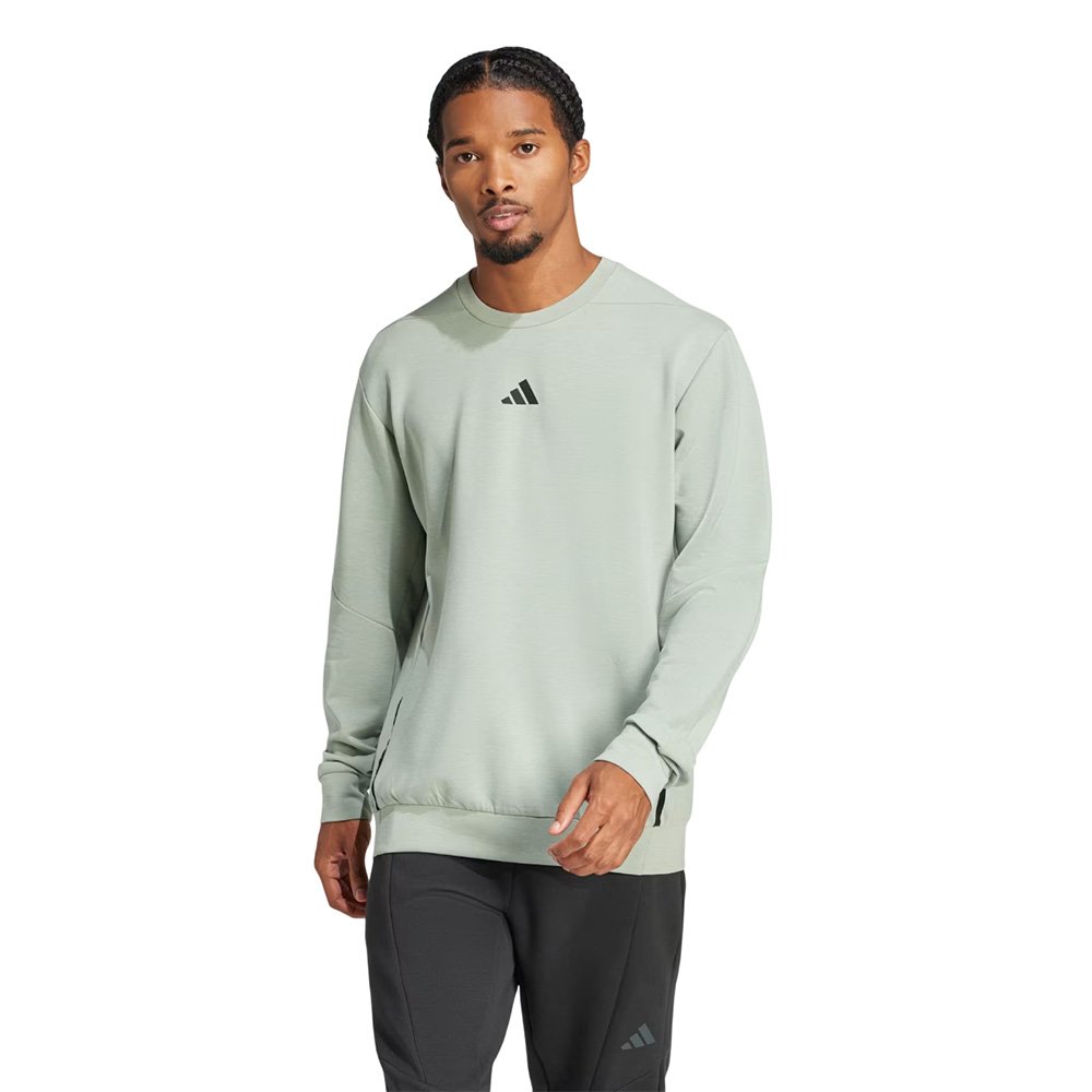 adidas Designed for Training Crew sweatshirt, green [JI8166