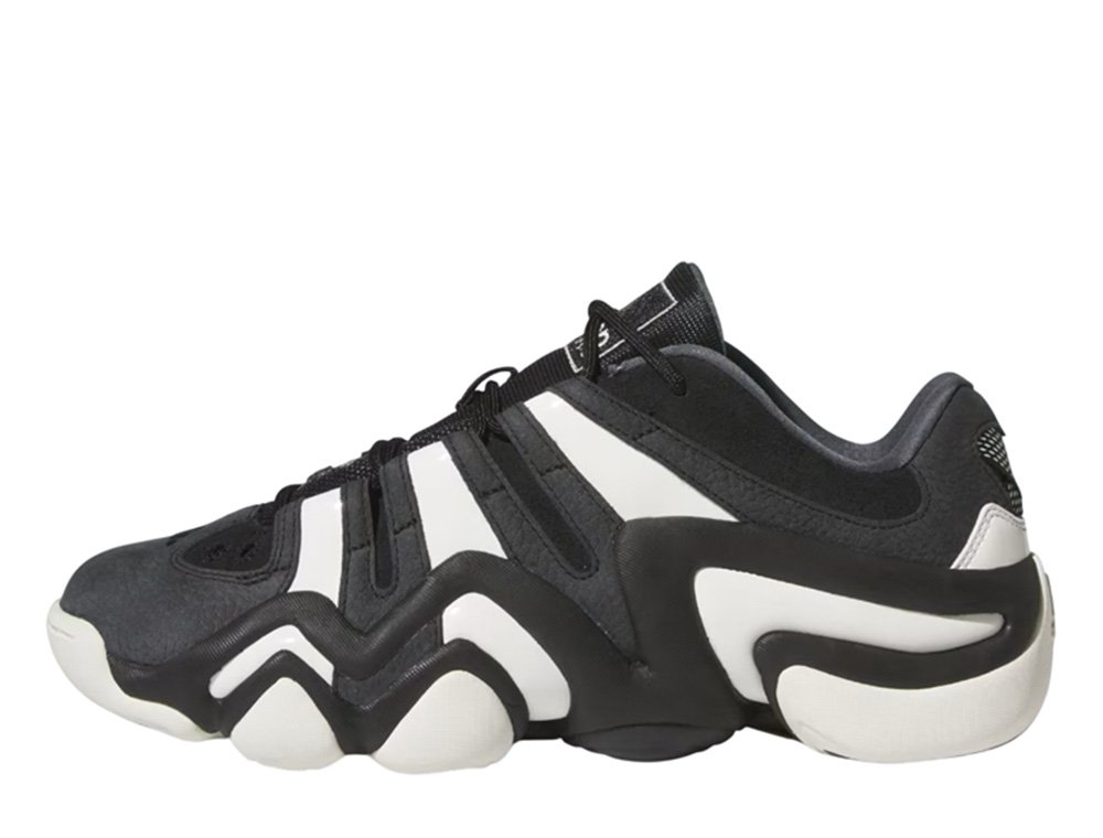 Adidas Crazy Low Shoes Black and White [JI0338]