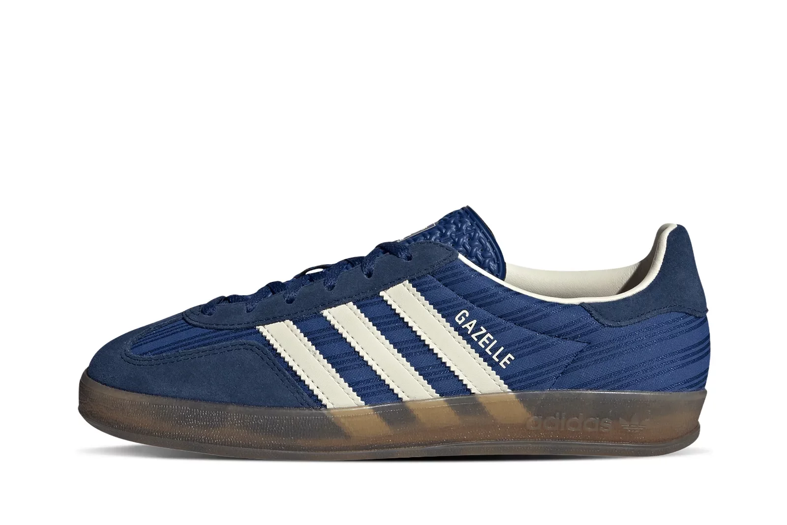 Navy Gum Mens Adidas Gazelle Navy Gazelle Sneaker Navy Blue Adidas
