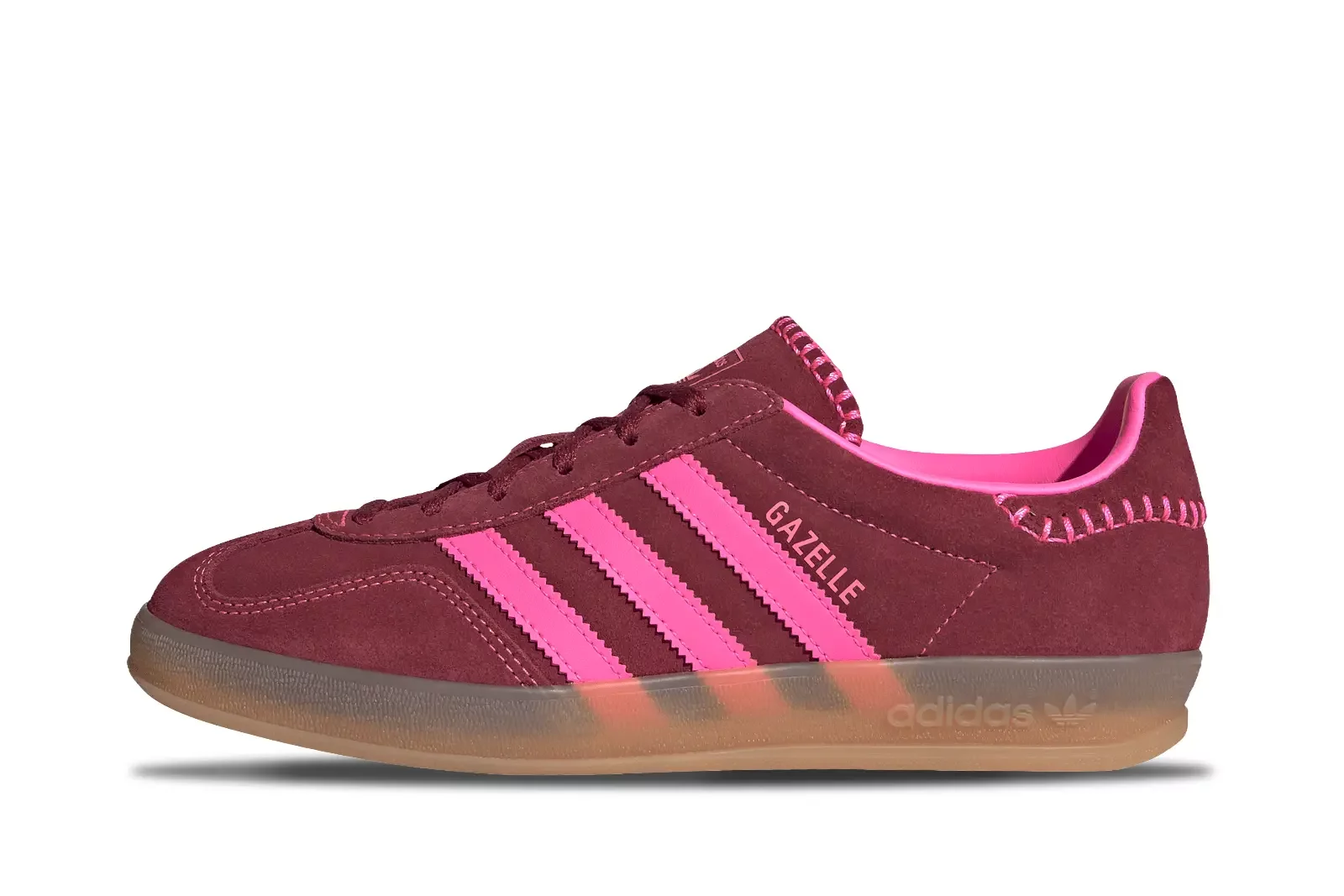adidas Originals GAZELLE INDOOR ピンク adidas Originals GAZELLE INDOOR W UNISEX - Sneakersy niskie