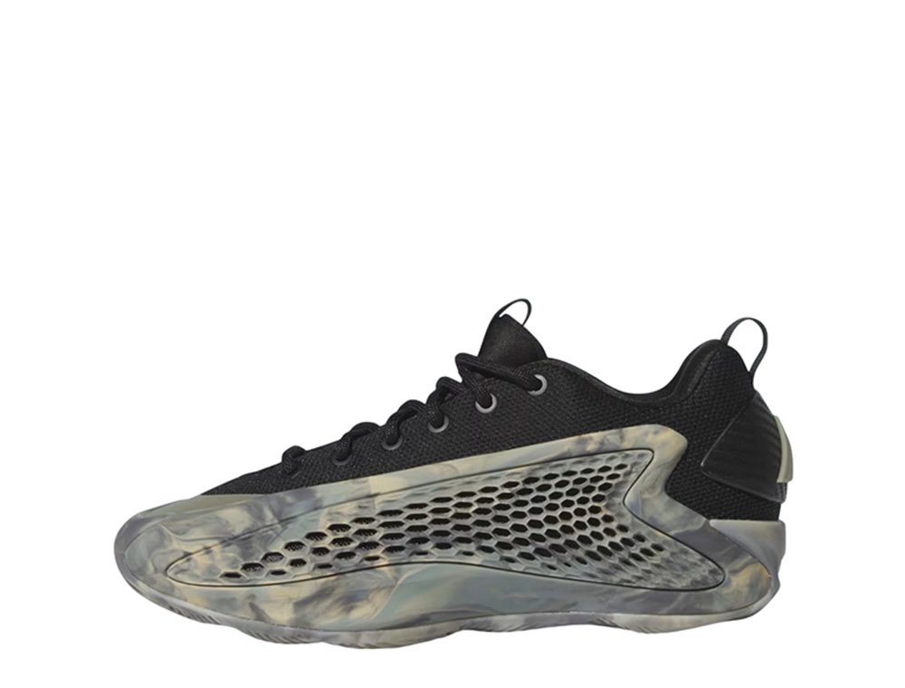 ANTHONY EDWARDS 1 ブラック/シルバー Adidas Anthony Edwards 1 Low Iron Metallic GS Iron Metallic