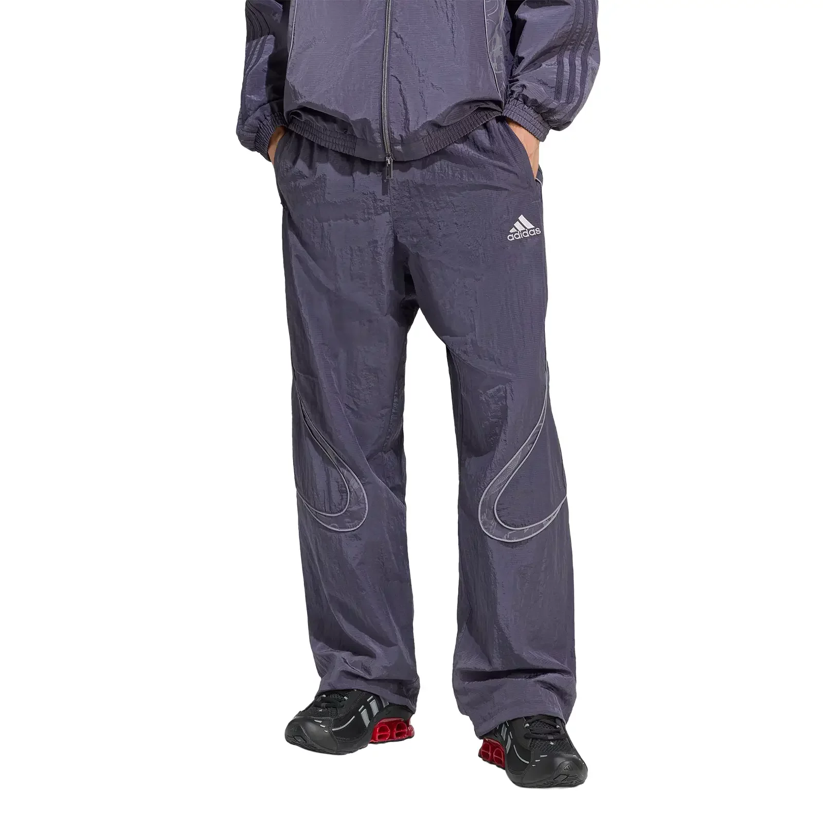ウォーキング・ランニングウェア adidas adilenium OVSZ TRCK PANT S adidas Adilenium Season 2 Oversized Zip-Off Track Pants