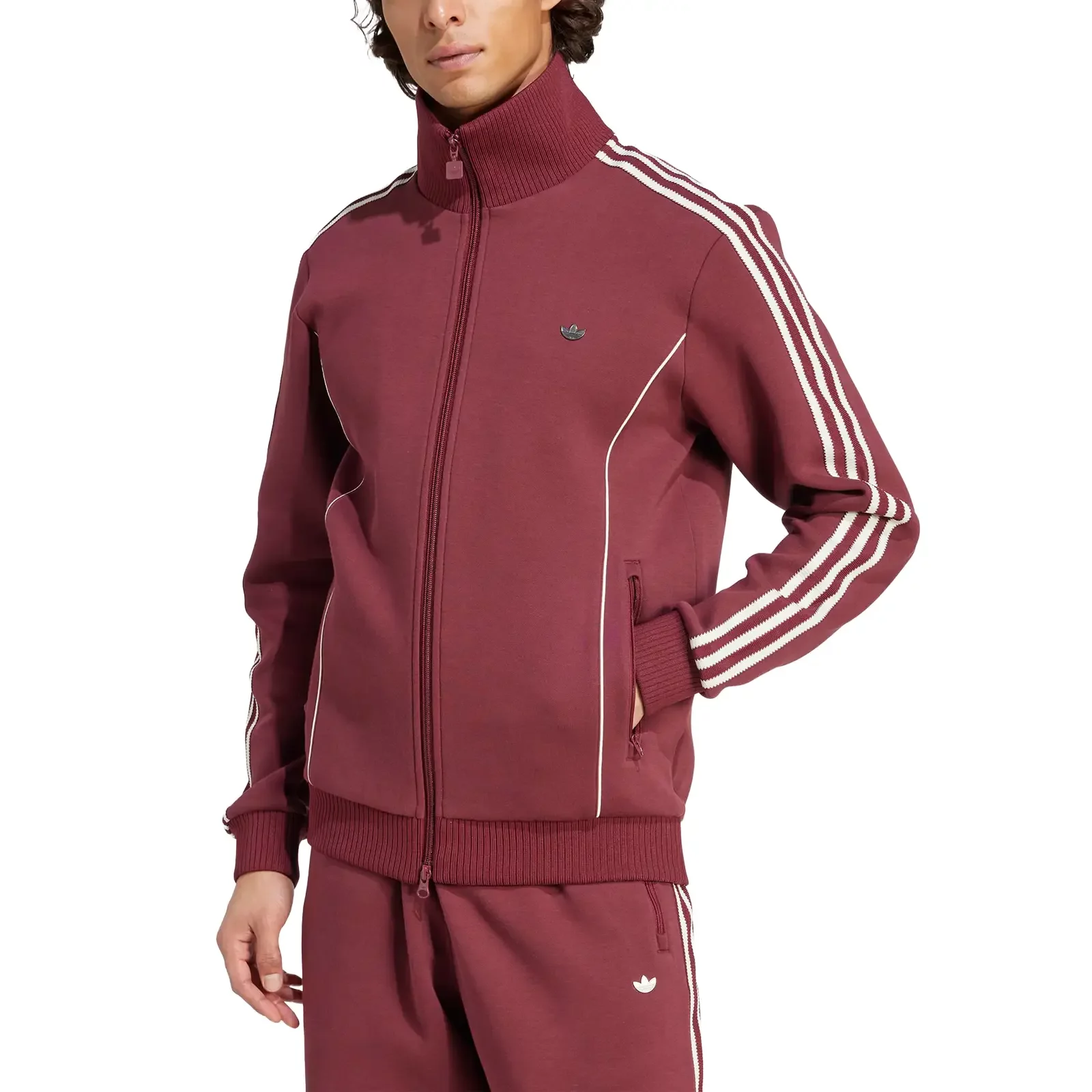 Sweatshirts adidas Premium Track Top 'Shadow Red' (JY2738) WSS - Main Image