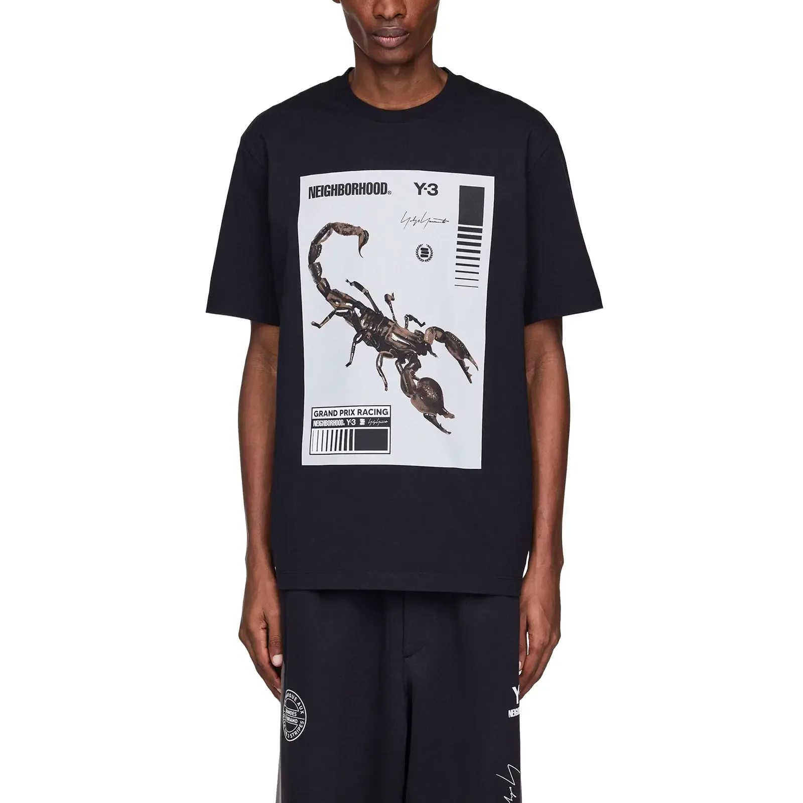 T-shirts adidas Y-3 x Neighborhood Graphic Tee 'Black T-shirts adidas Y-3 x Neighborhood Graphic Tee 'Black