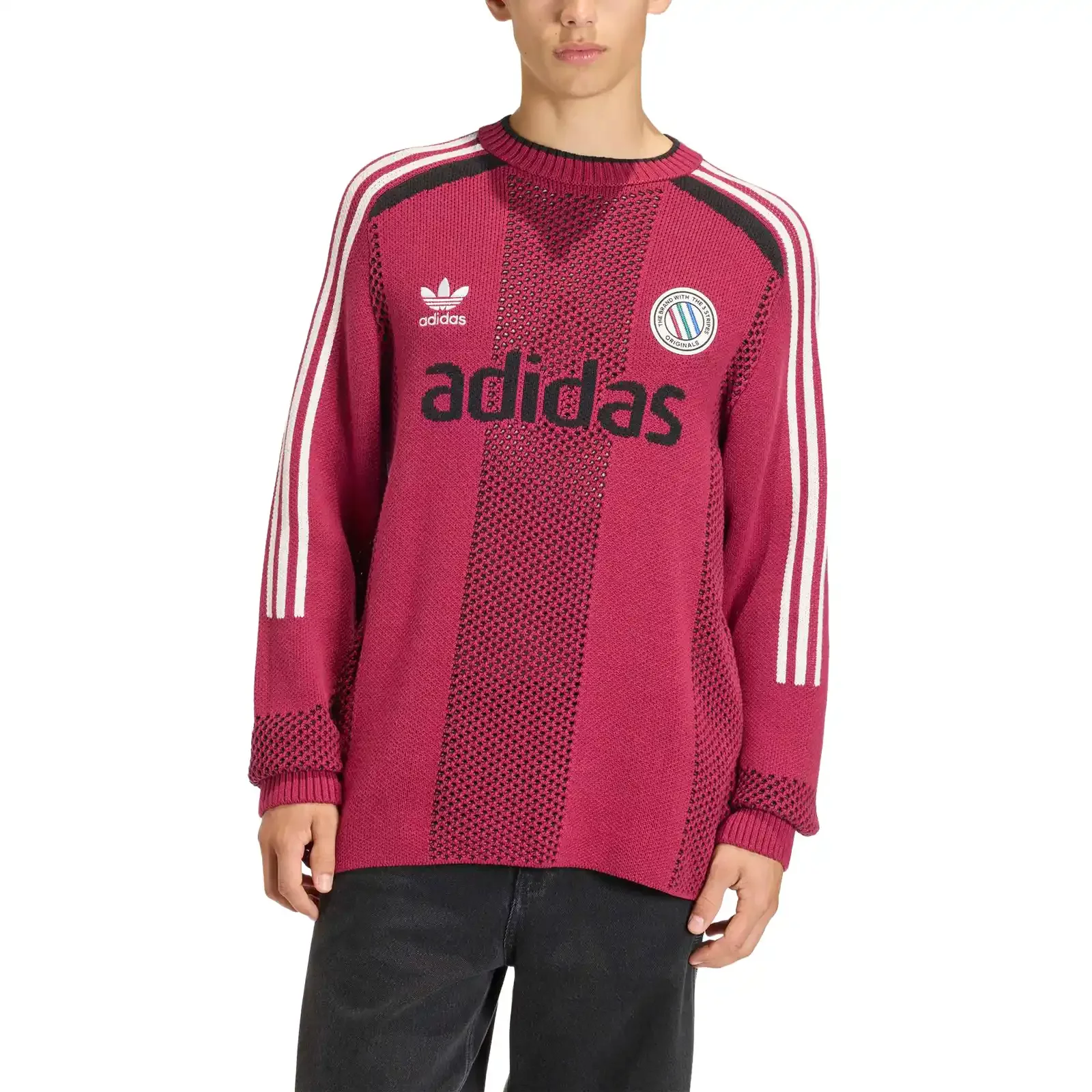 Sweatshirt Adidas China Official Website Russia Fleeces And Sweaters Adidas  Adicolor Blokecore Pullover 'Legacy