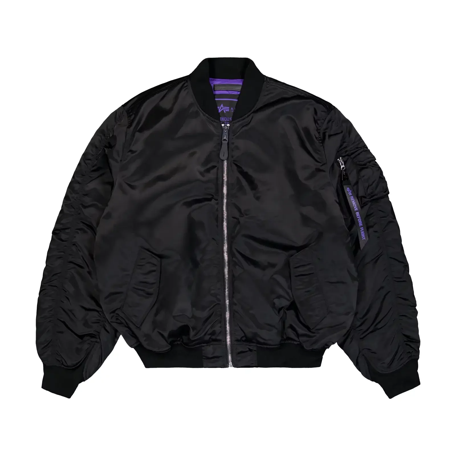 ジャケット・アウター R ATTACHMENT MA-1 jacket Black 1 Men's MA-1 Bomber Jacket (Heritage) – Classic Colors | Alpha