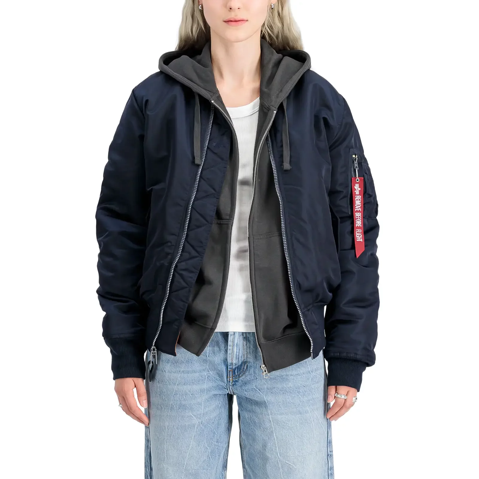 Jackets Alpha Industries MA-1 Heritage Bomber Jacket Blue