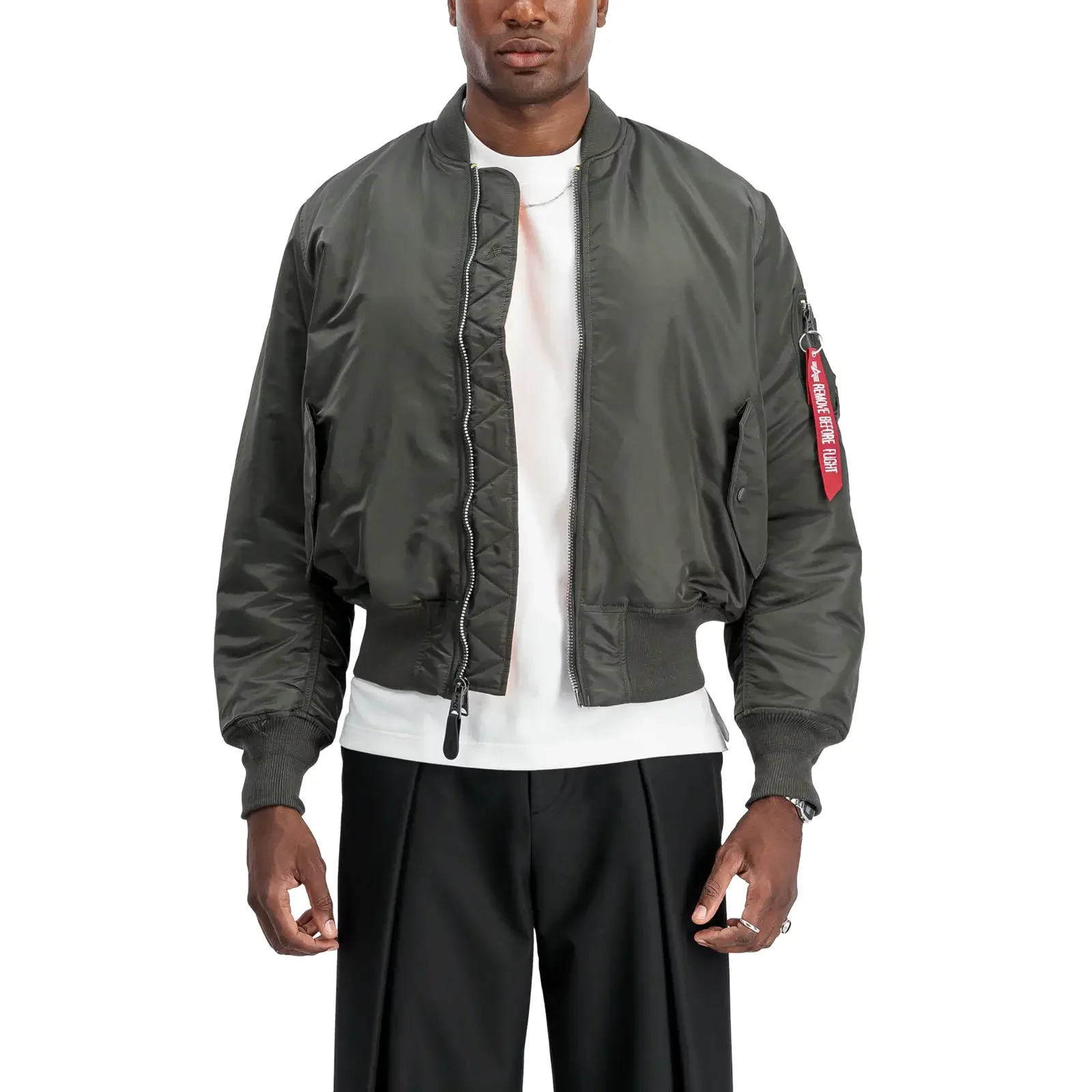 Alpha ma1 00s made in usa 美品 Vintage Alpha Industries Jacket Large Men MA-1 Bomber 60s