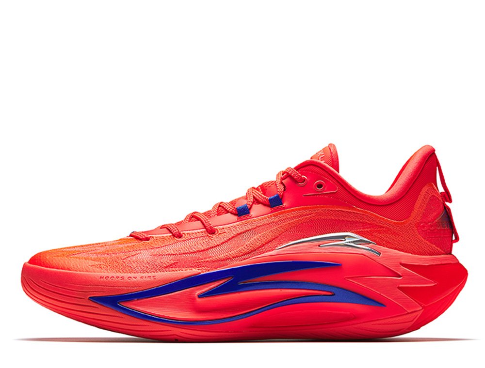 シューズ(男性用) ANTA SHOCKWAVE 7 Buty Anta Shock Wave 7.0 Czarno-Niebieskie [812531126-1