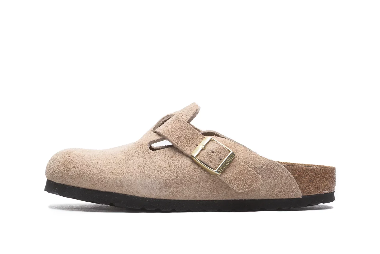 Sandals and slippers Birkenstock Boston BS Suede Leather W 'Sand