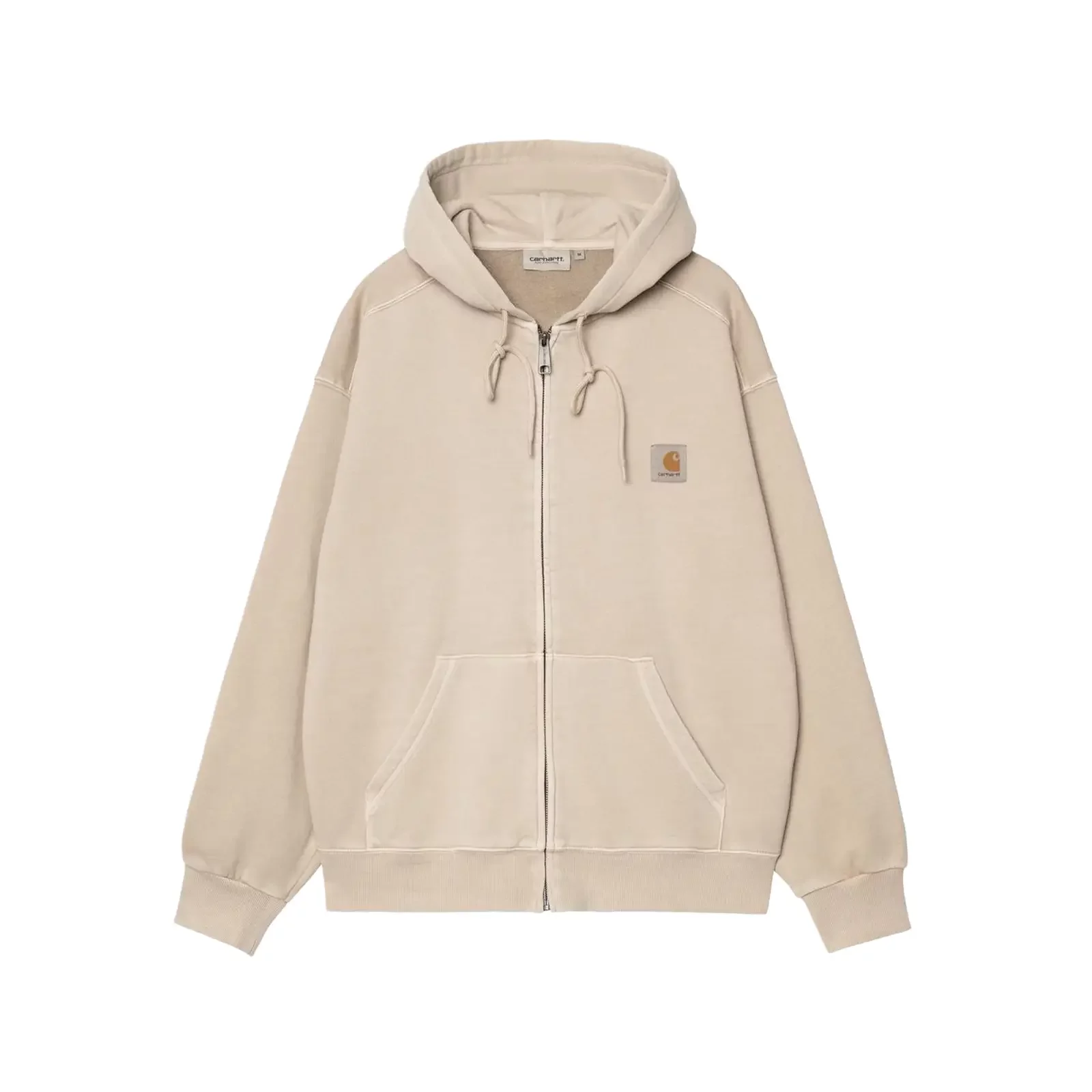 CARHARTT ジップフーディセーター I033064 2LPGDFLEURDESEL Carhartt WIP - Hooded Nelson Jacket Cotton Sweat in Fleur De