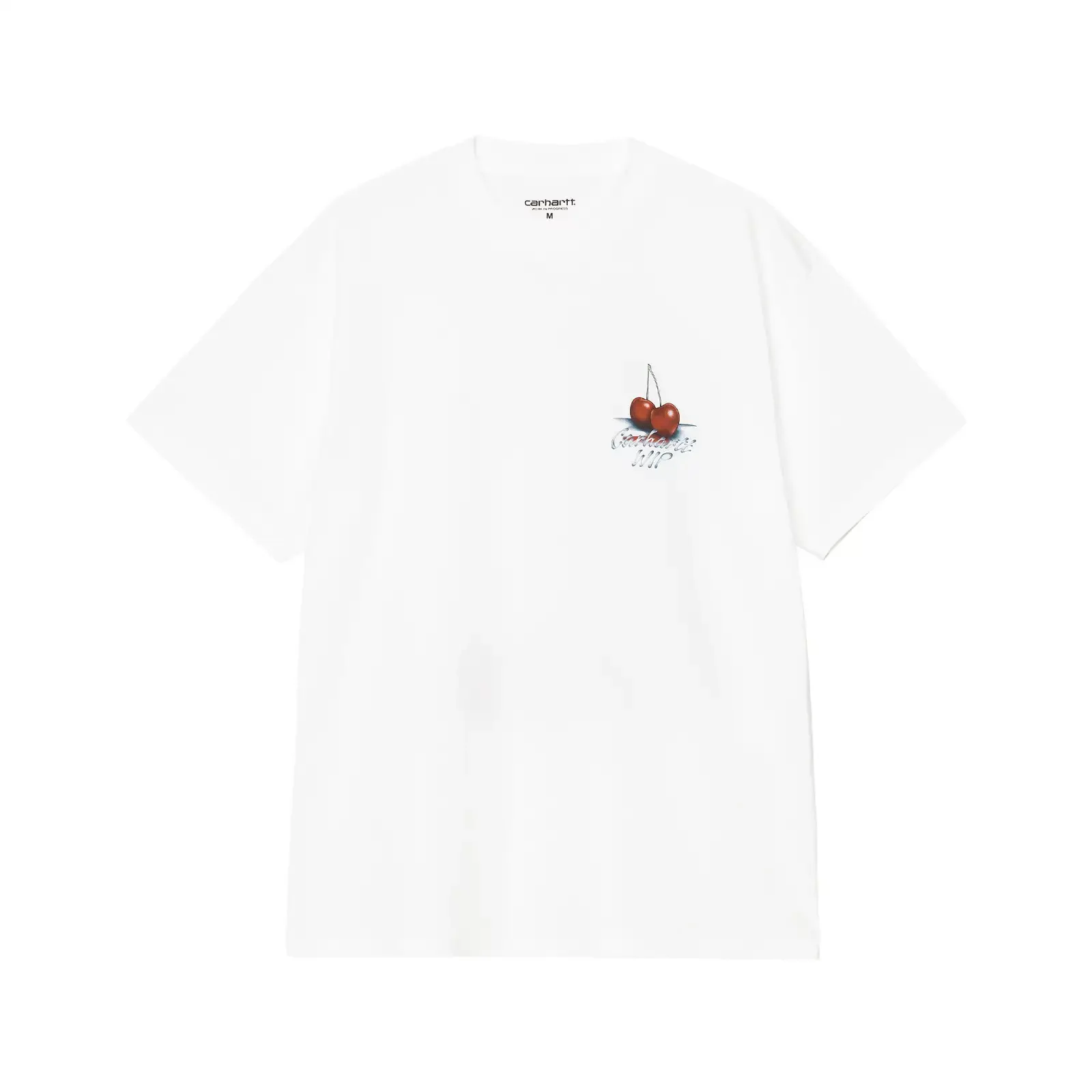 Tシャツ・カットソー CARHARTT WIP Men T-shirt White I035195 02XX T-shirts Carhartt WIP Helix T-Shit 'White' (I035194-02XX) | WSS
