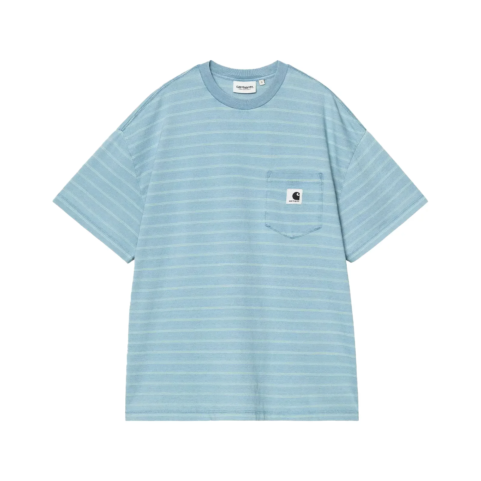 ★ドイツ発*carhartt WIP*新作*Brodine stripe Tシャツ/UD★ T-shirts Carhartt WIP Brodina Stripe T-Shirt W 'Saguaro