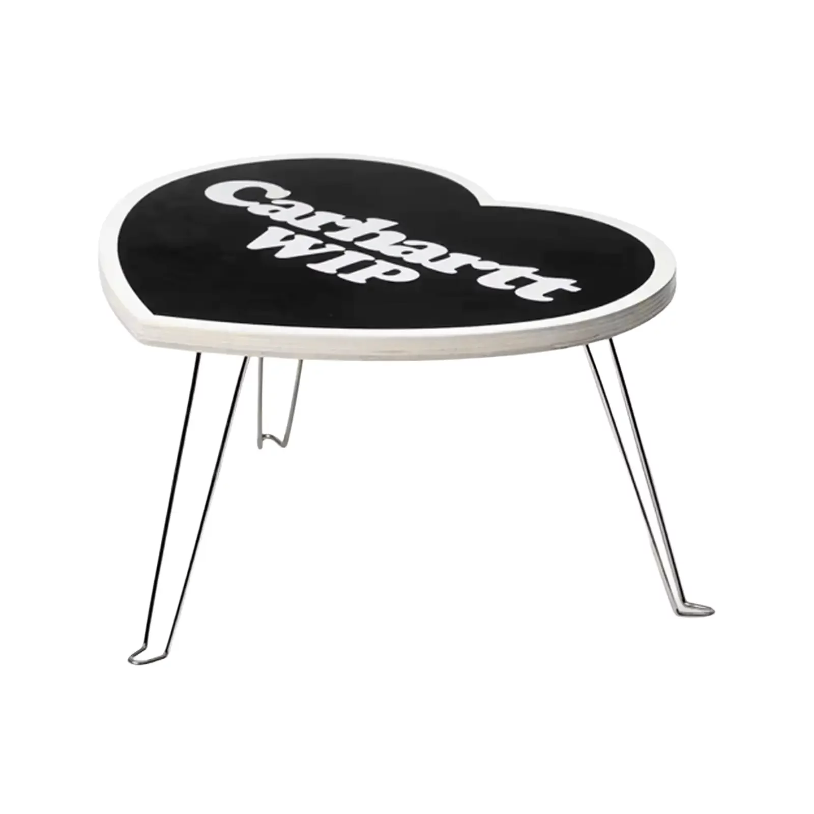希少 carhartt wip heart folding table テーブル Another Carhartt WIP Heart Folding Table 'Black White