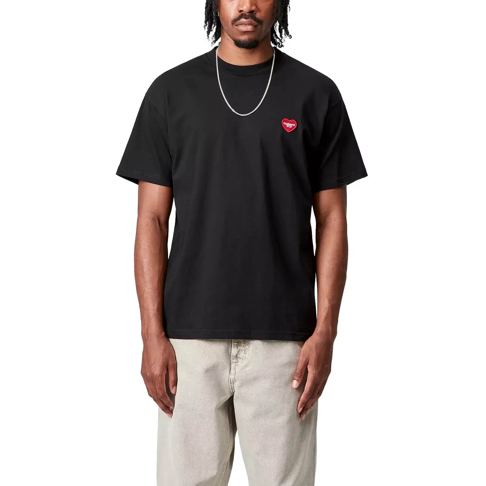 T-shirts Carhartt WIP S/S Heart II Hartt T-Shirt 'Black