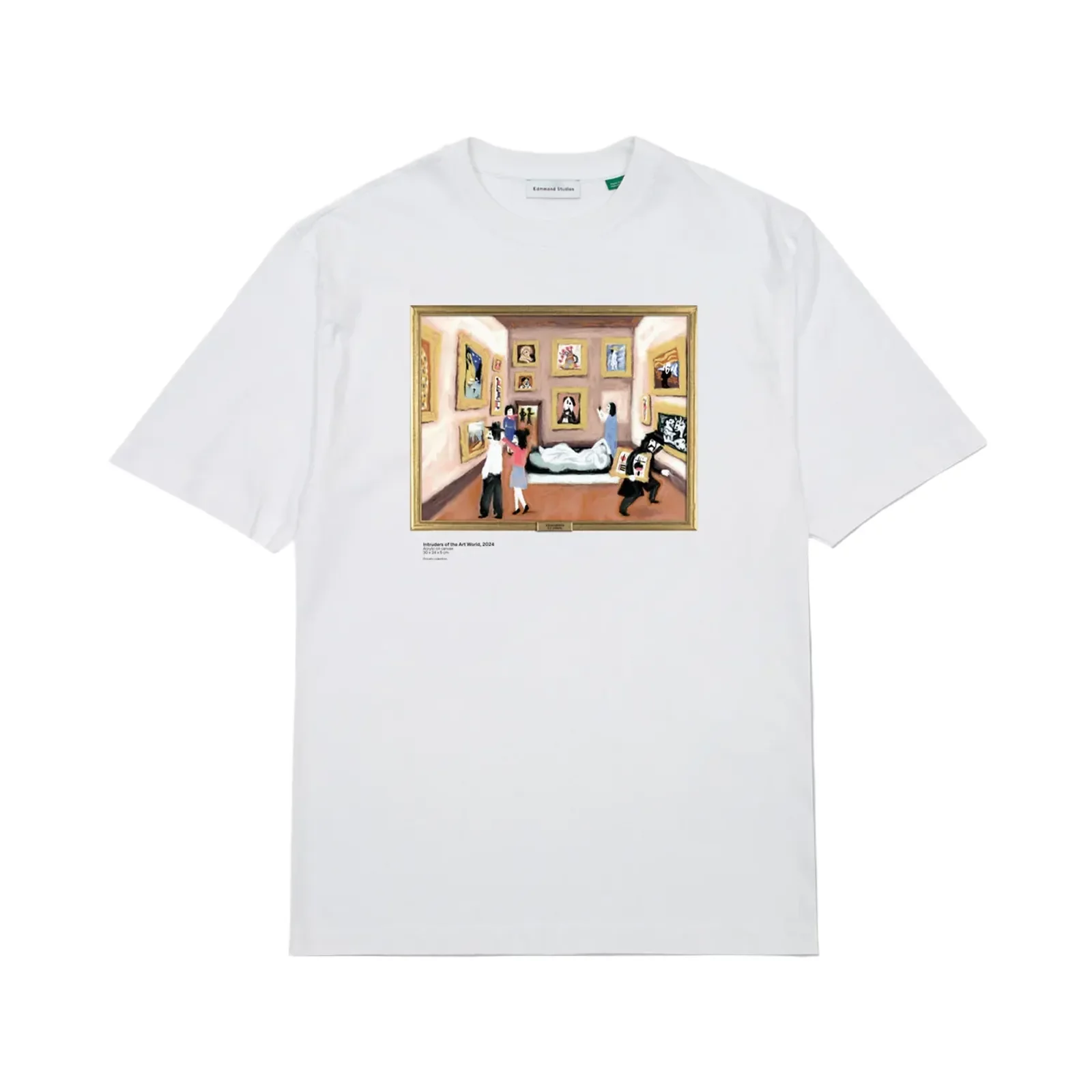 T-shirts Edmmond Studios Intruders T-Shirt 'White' (325-30
