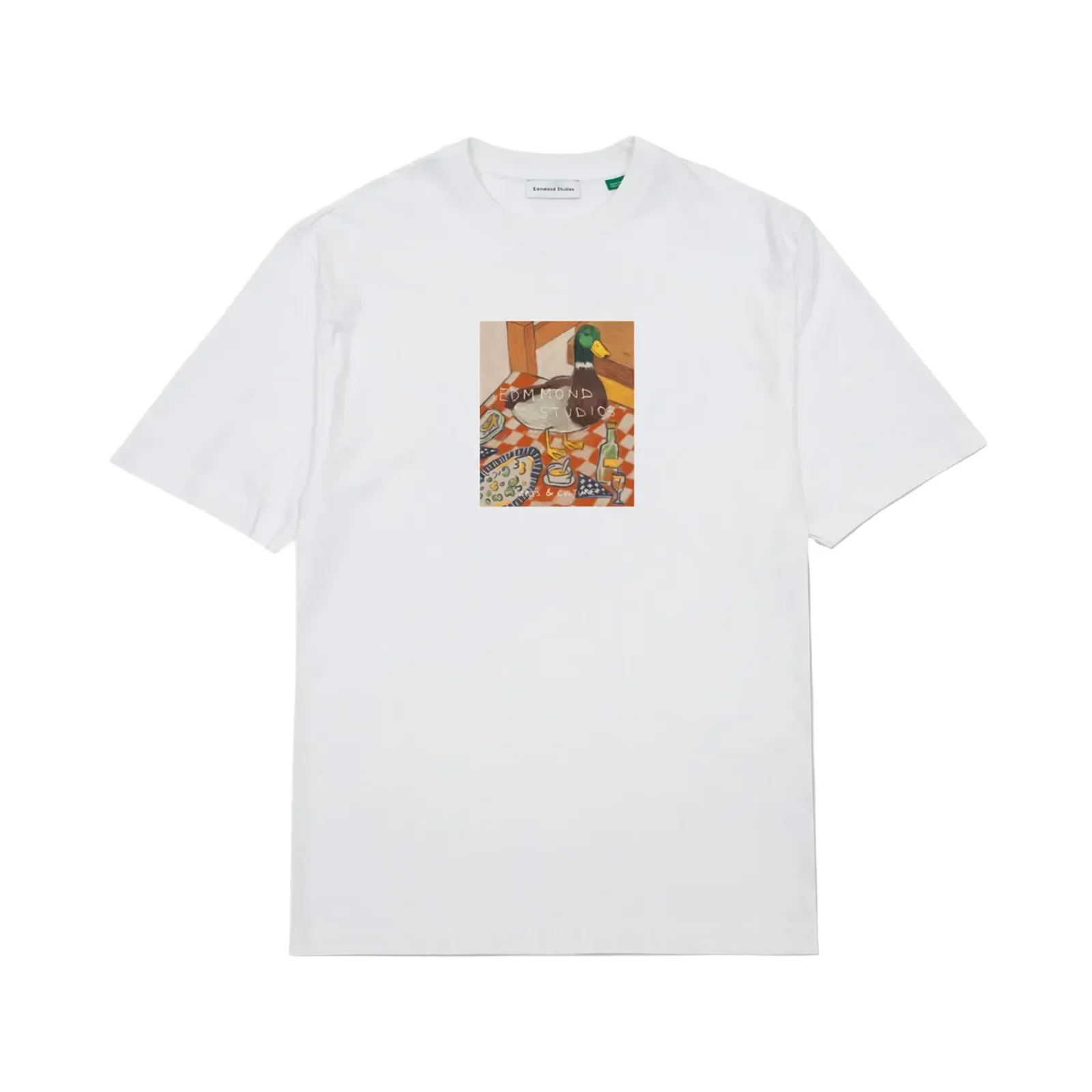 T-shirts Edmmond Studios Cute Duck T-Shirt 'White' (325-30