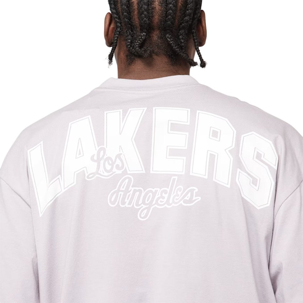 Mitchell&Ness◆NBA Elite Neutrals Oversized Tee LA Lakers Mitchell&Ness NBA Elite Neutrals Oversized Los Angeles