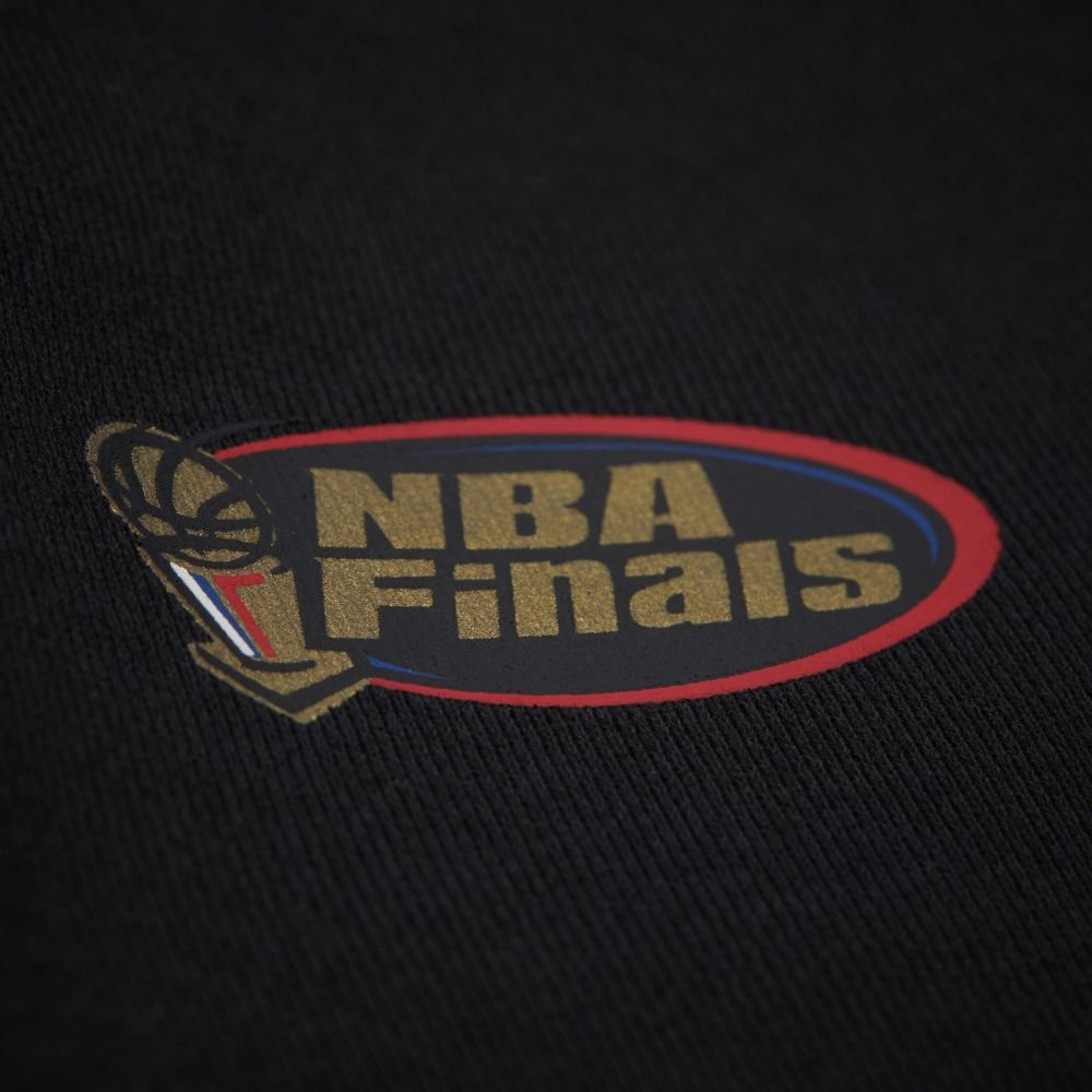 NBA MIX Series - BIG LOGO BLACK TEE ヒート mens-black-chicago-bulls-nba-x