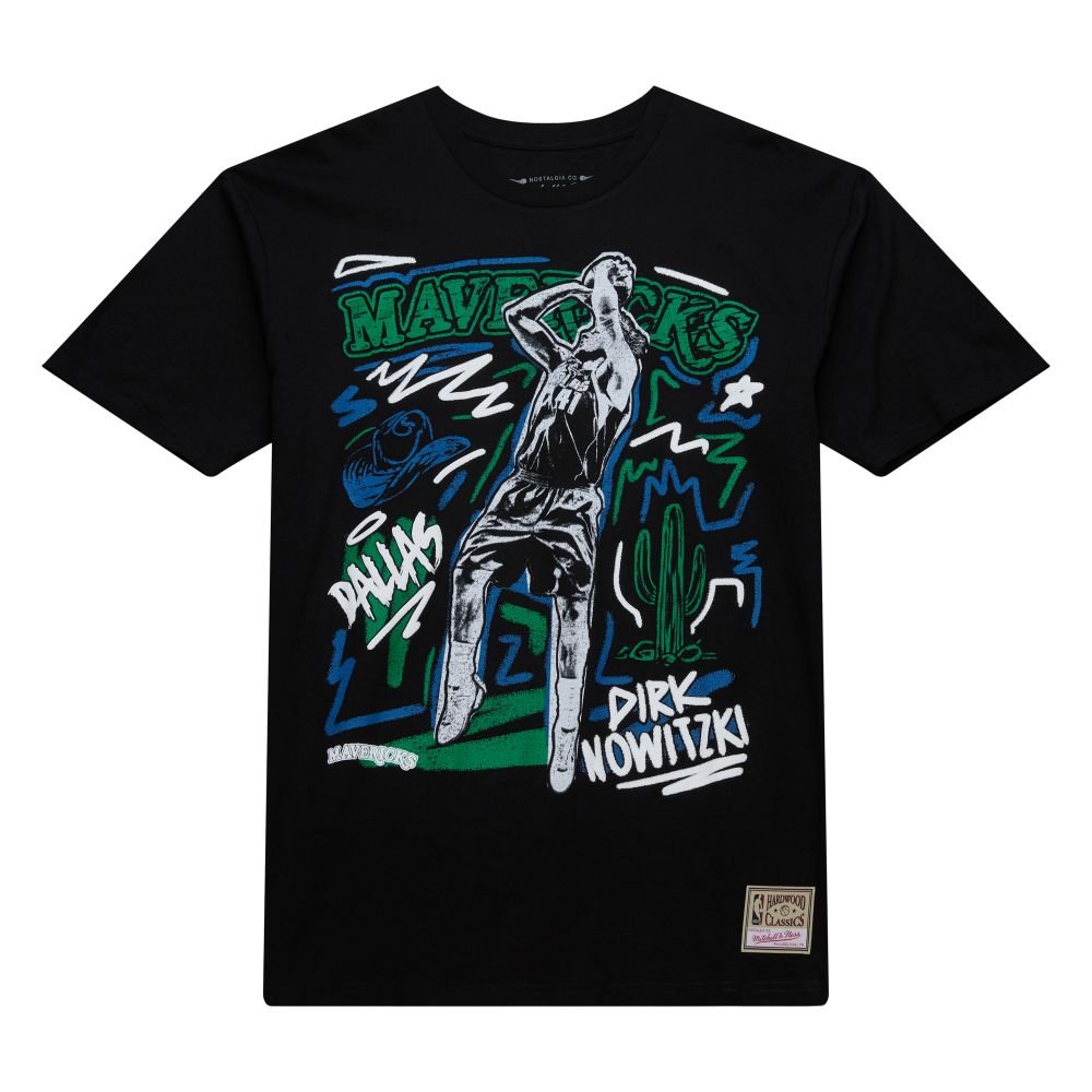 Mitchell&Ness◆NBA Chalked Up Tee Dallas Mavericks Tシャツ Mitchell&Ness NBA Chalked Up Dallas Mavericks Dirk Nowitzki