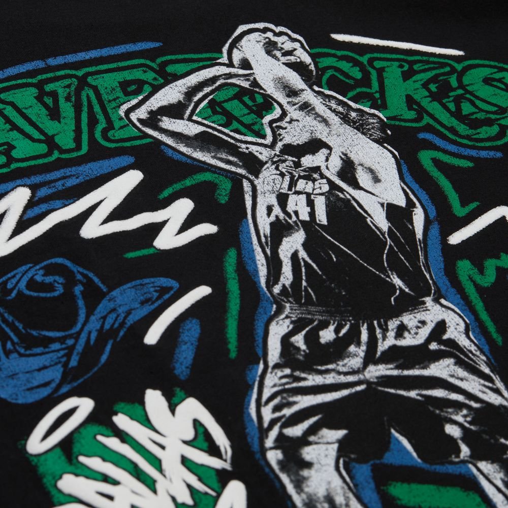 Mitchell&Ness◆NBA Chalked Up Tee Dallas Mavericks Tシャツ Mitchell & Ness NBA Dirk Nowitzki Dallas Mavericks Chalked