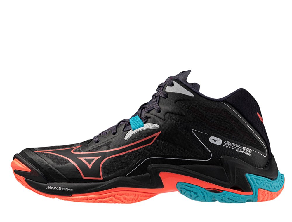 Buty Mizuno Wave Lightning Z8 Mid Czarne [V1GA240506
