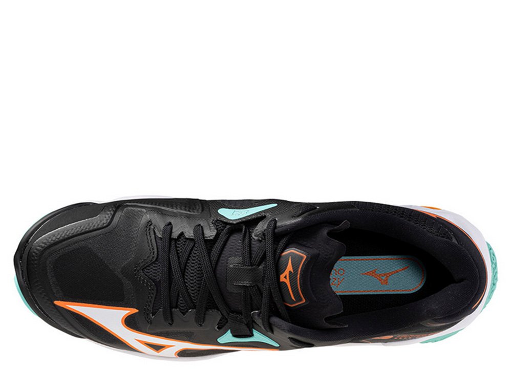 ソーレン Mizuno Wave Lightning Z8 Black Shoes [V1GA240007] - skstore.eu