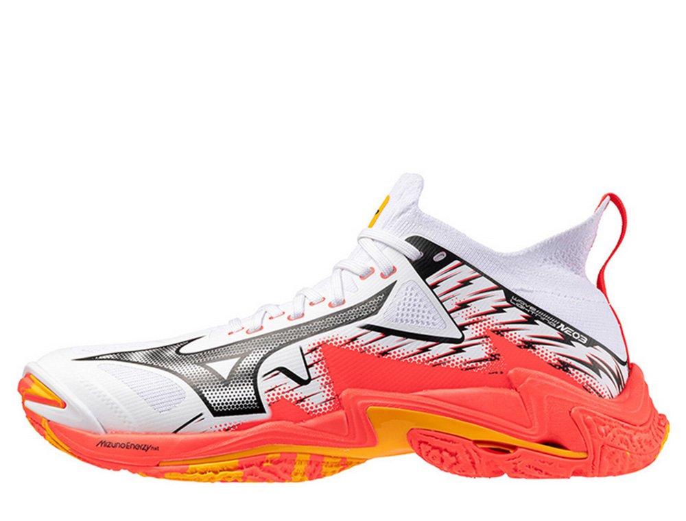 MIZUNO - 【ゆう】 MIZUNO ミズノ WAVE LIGHTNING Z8 （ホワイト×ネイビー×サックス