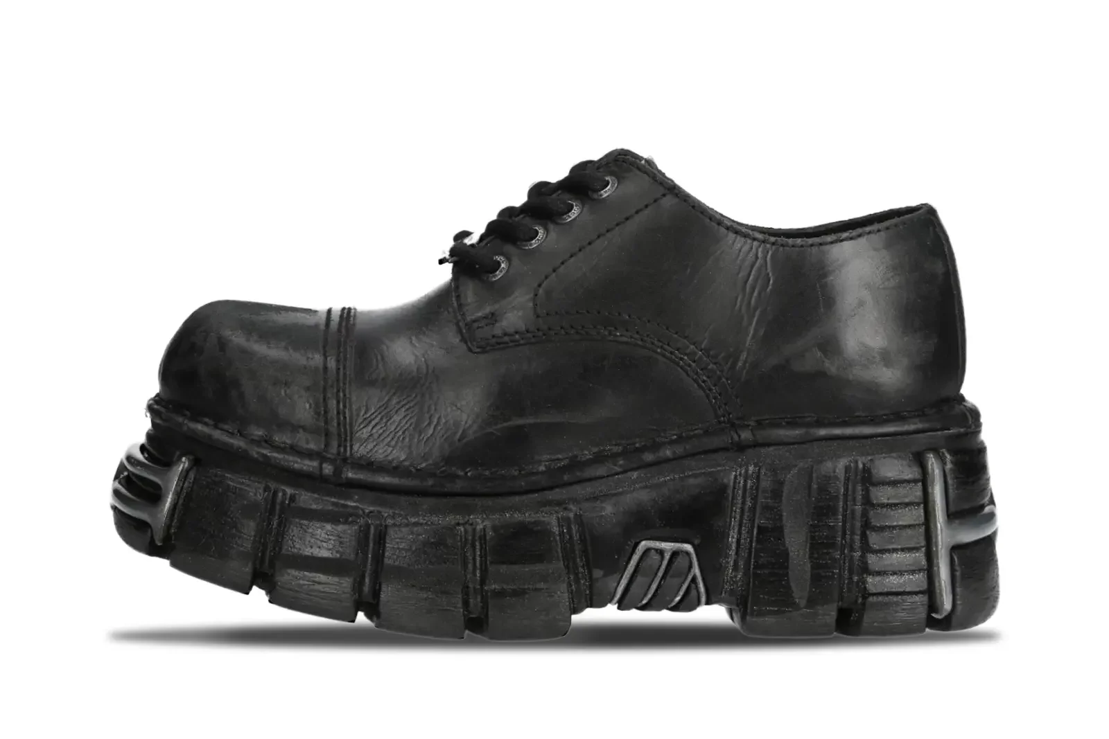 Obuwie New Rock Tower Negro Acero 'Crust Negro Acabado
