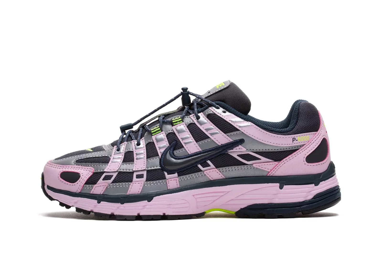 スニーカー Nike SS25 P-6000 (HV2521 600) Sneakers Nike P-6000 Wmns 'Pink Foam Anthracite' (HV2521-600