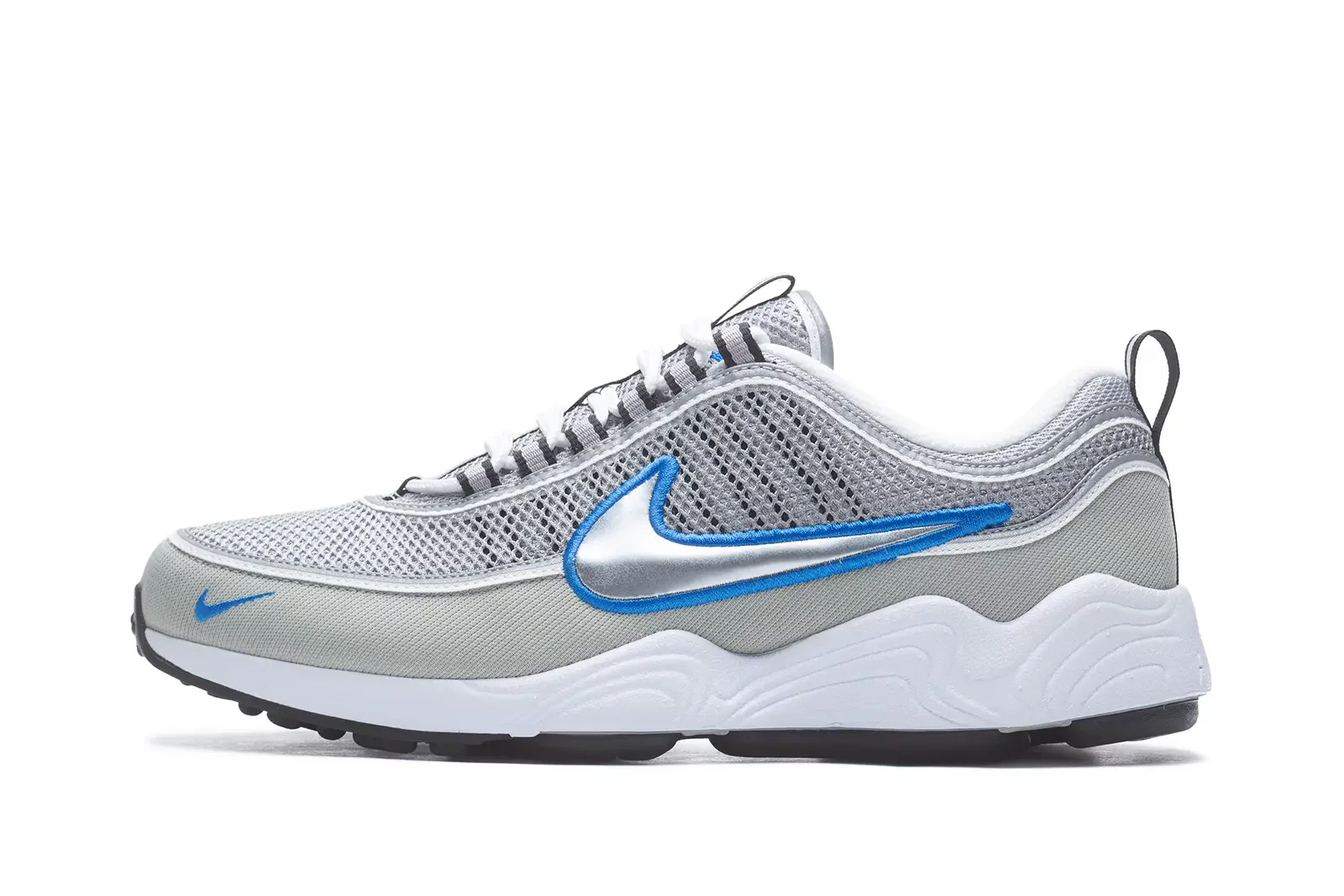 Sneakers Nike Air Zoom Spiridon SP 'Metallic Silver Signal Blue