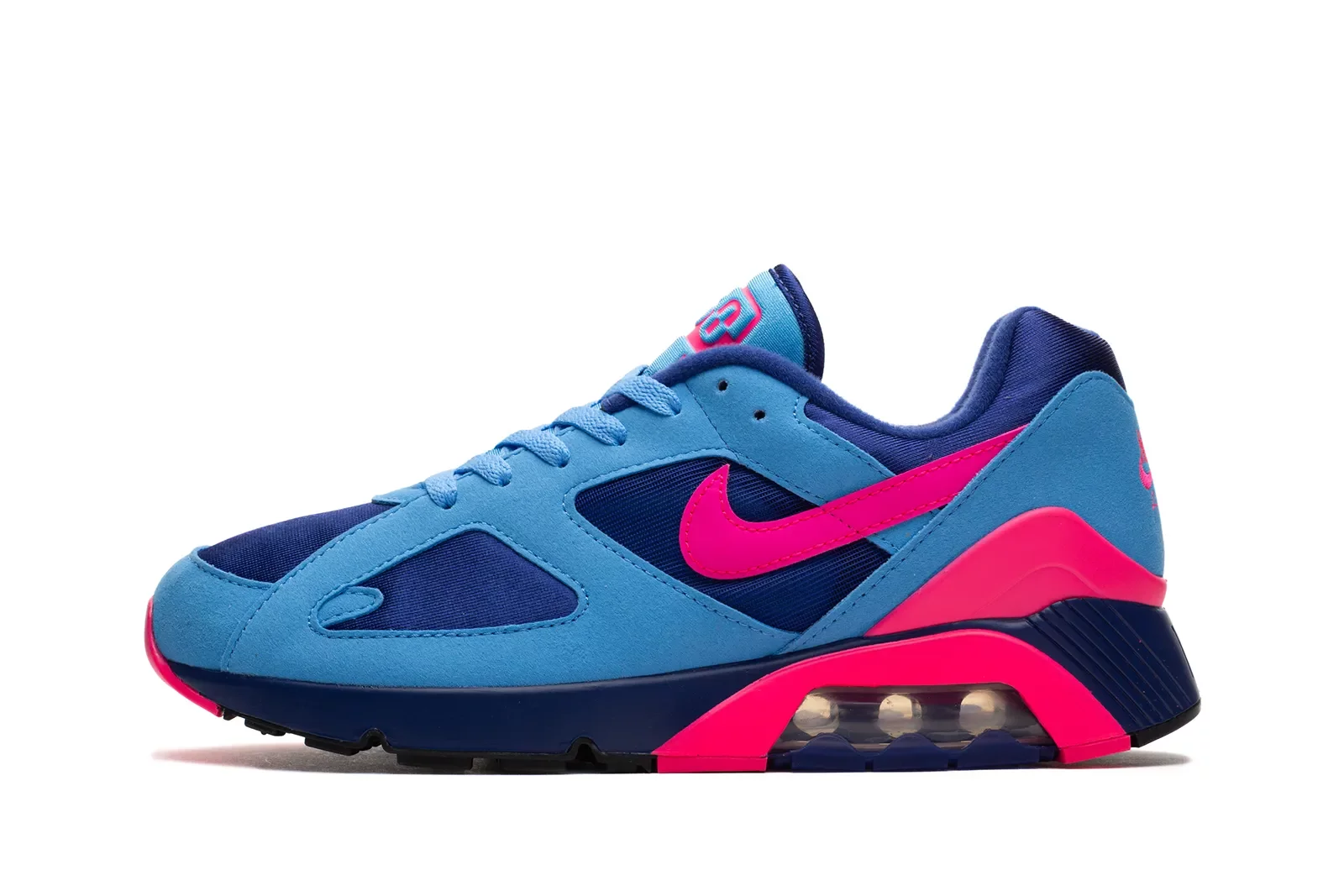 【ALLBLUE】Krishna 180F pink blue color Sneakers Nike Air Max 180 'University Blue Hyper Pink