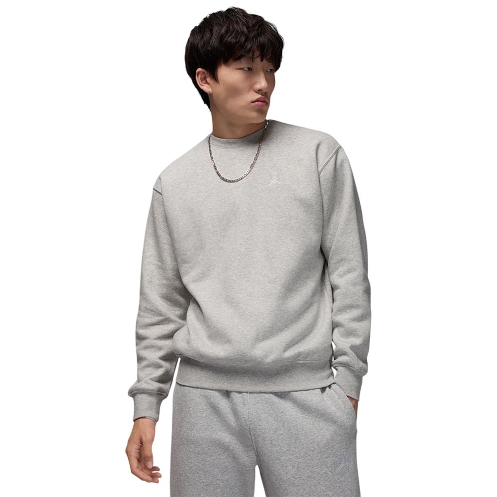 Jordan Brooklyn Fleece Sweatshirt Gray [FV7293-050] - skstore.eu