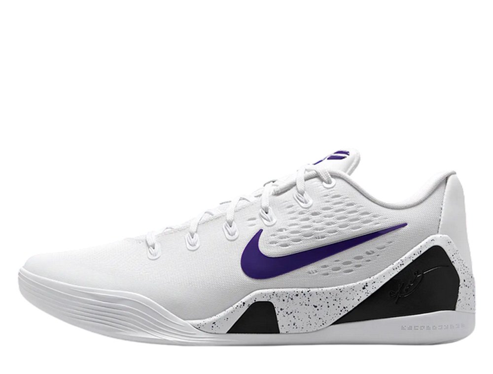 KOBE IX エリート LOW EM プロトロ(ホワイト×パープル　27.5 Kobe IX Elite Low EM Protro Basketball Shoes. Nike.com