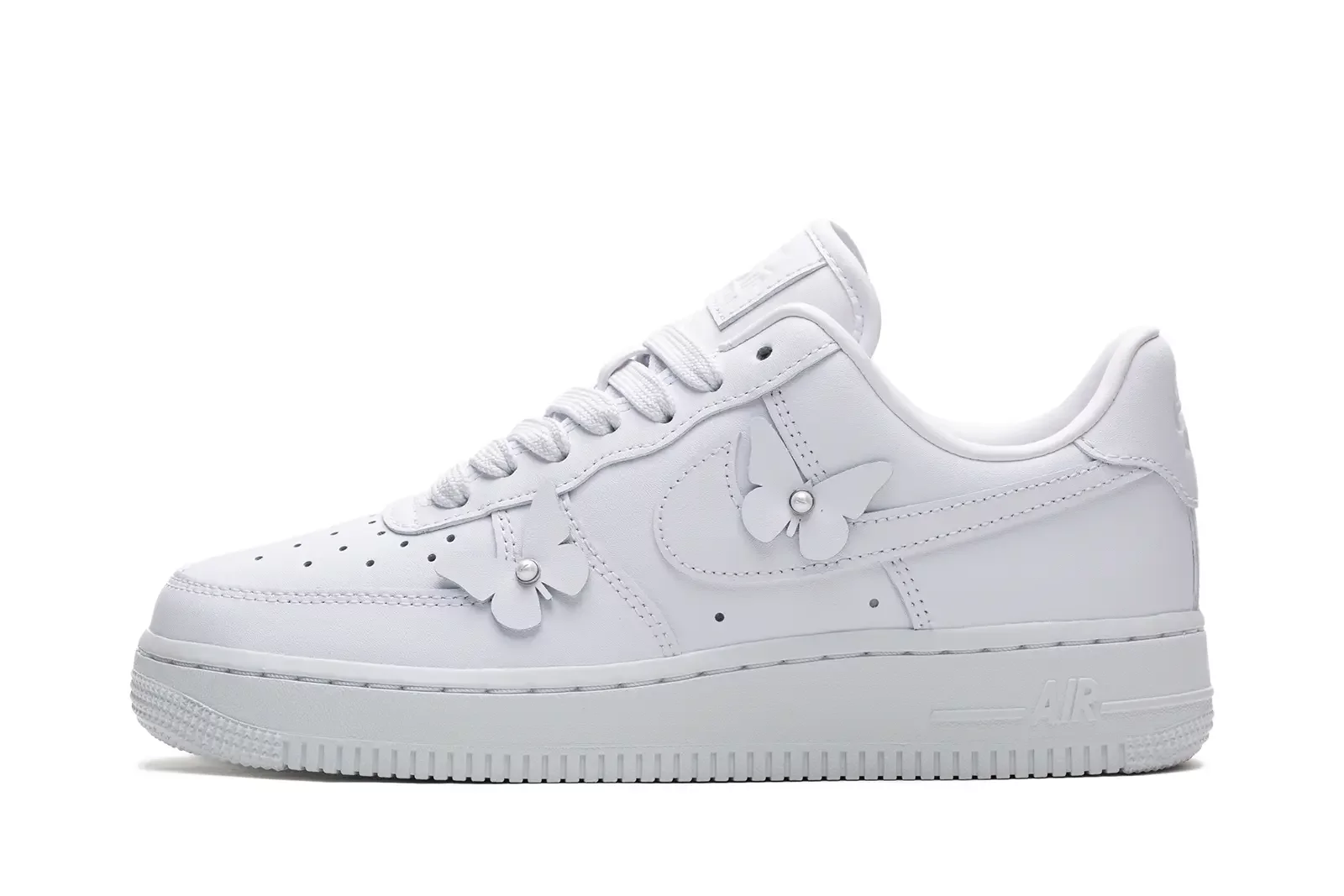【NIKE】★Air Force 1 Ho20 Bg 'Dual Swoosh - White Wheat'★ Nike Air Force 1 HO20 'Dual Swoosh - White Wheat' GS US 6.5Y