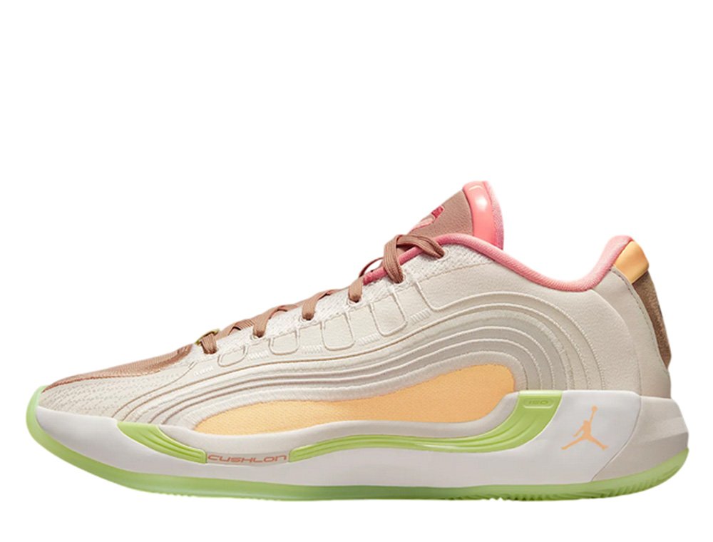 シューズ(男性用) Jordan Luka 4 PF 29cm Luka 4 PF 'Light Orewood and Tangerine' Basketball Shoes